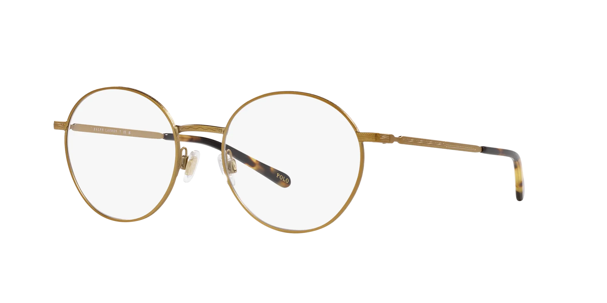 Polo Ralph Lauren PH1217 9324 Montature da vista Metallo Marrone Rotonda Normale - immagine 3