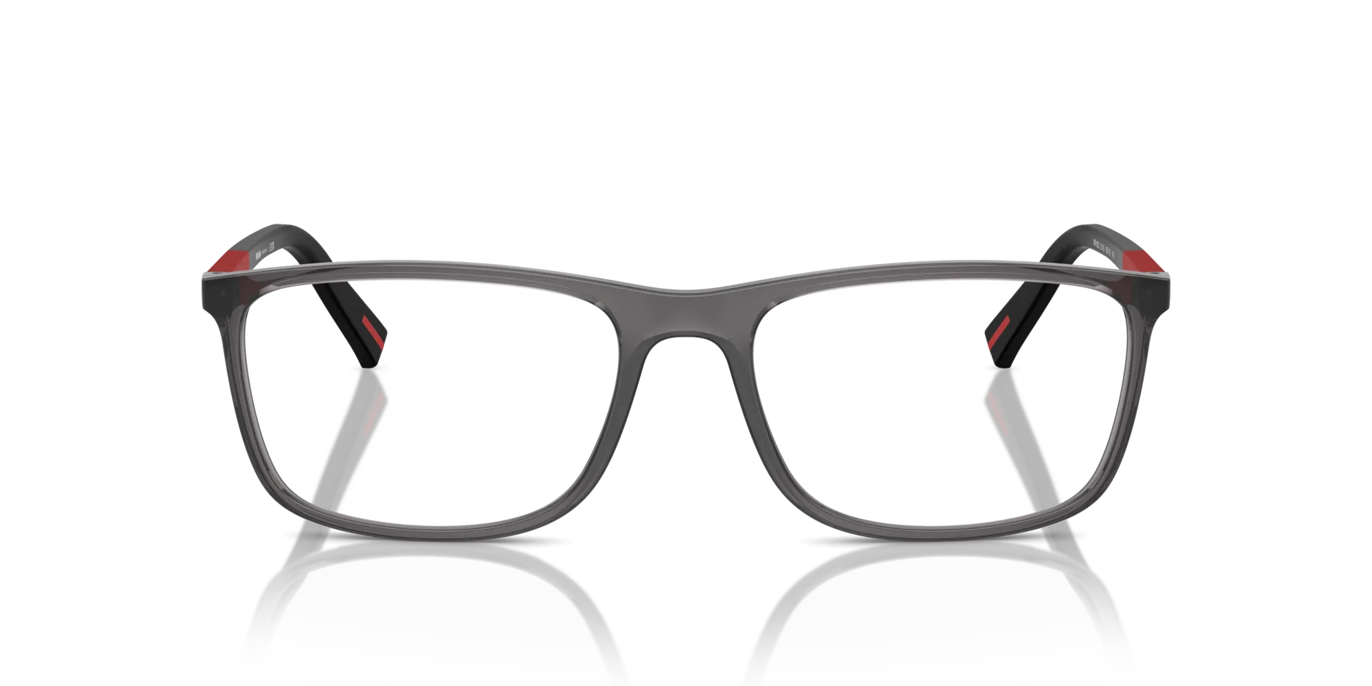 Prada Linea Rossa PS 03QV 01D1O1 Montature da vista Iniettato Grigio Squadrata Normale - immagine 3