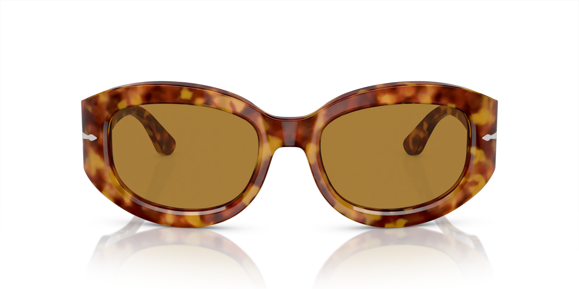 Persol PO3335S 106/53 Occhiali da sole Acetato Tartaruga Marrone Pillow Normale - immagine 3