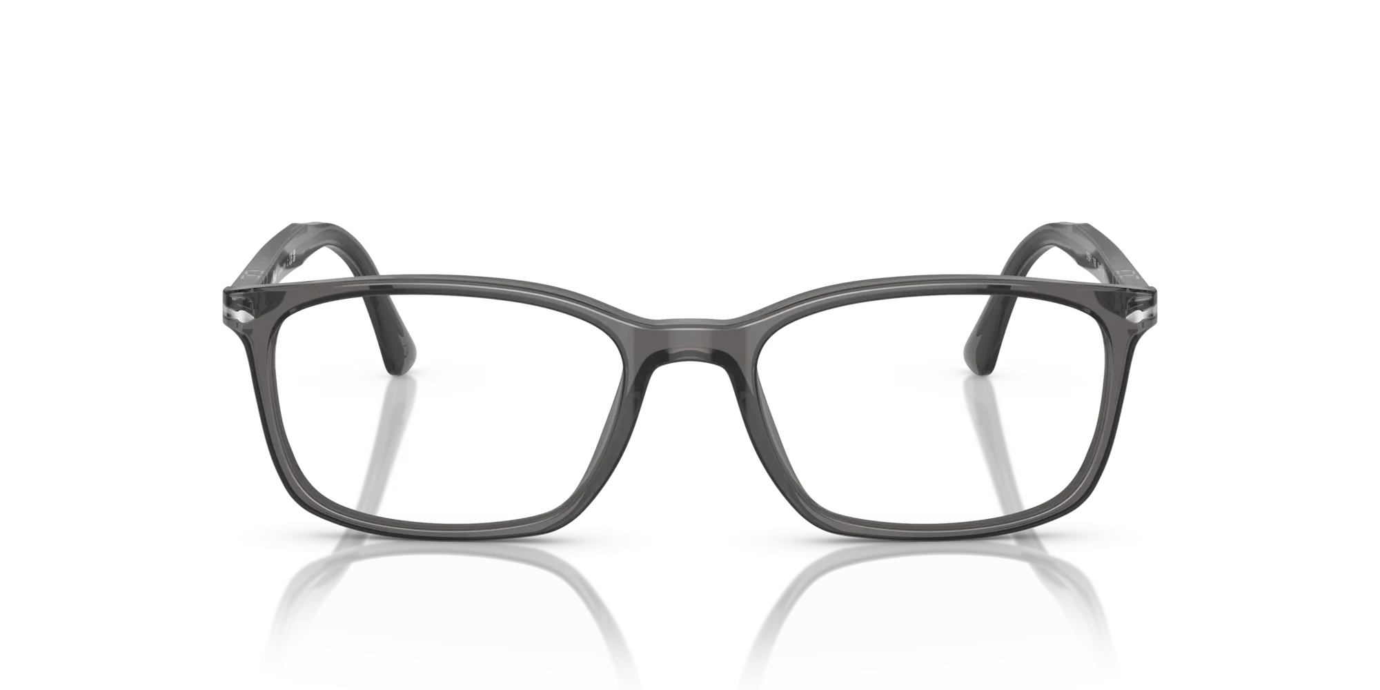 Persol PO3189V 1196 Montature da vista Acetato Grigio Trasparente Squadrata Normale - immagine 3