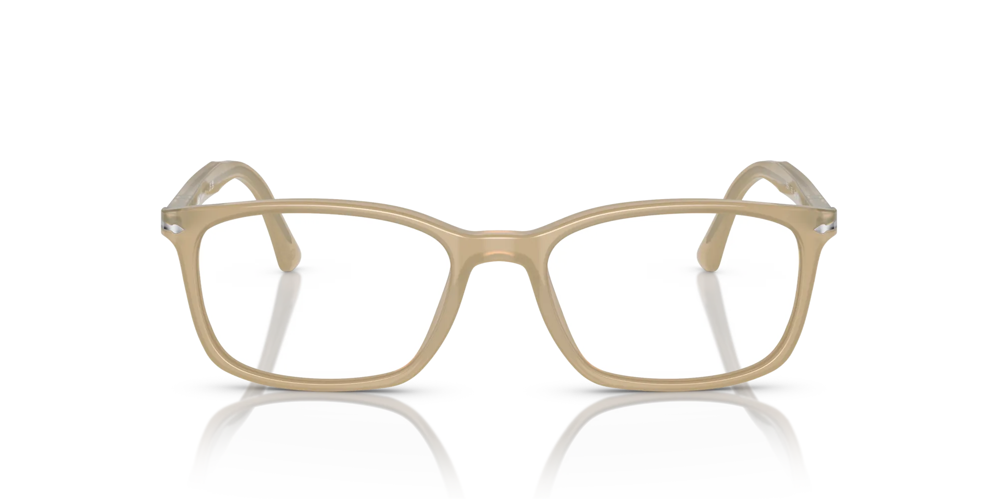 Persol PO3189V 1169 Montature da vista Acetato Marrone Trasparente Squadrata Normale - immagine 3