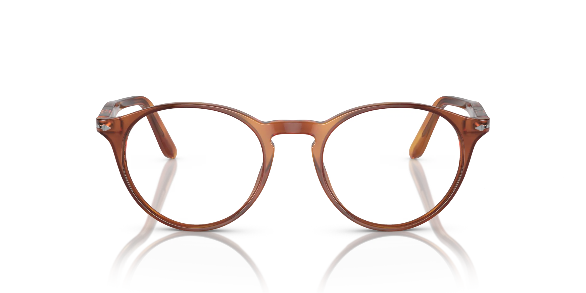 Persol PO3092V 96 Montature da vista Acetato Marrone Trasparente Pantos Normale - immagine 3