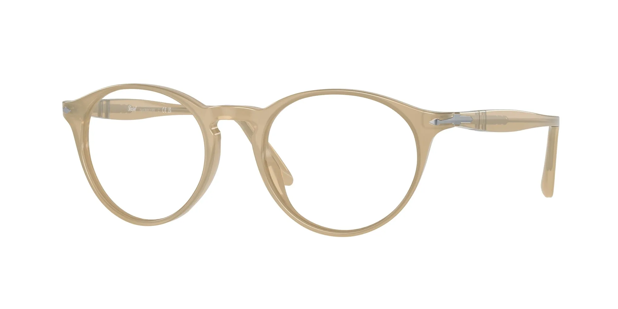 Persol PO3092V 1169 Montature da vista Acetato Marrone Trasparente Pantos Normale - immagine 1