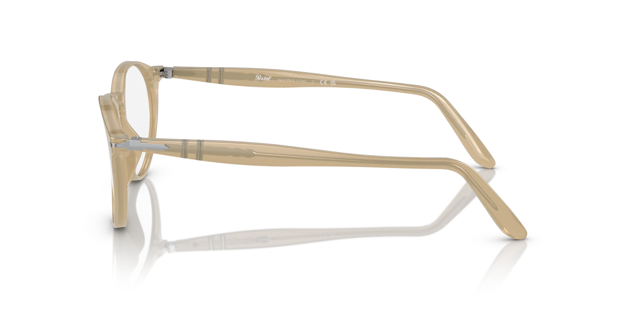 Persol PO3092V 1169 Montature da vista Acetato Marrone Trasparente Pantos Normale - immagine 4