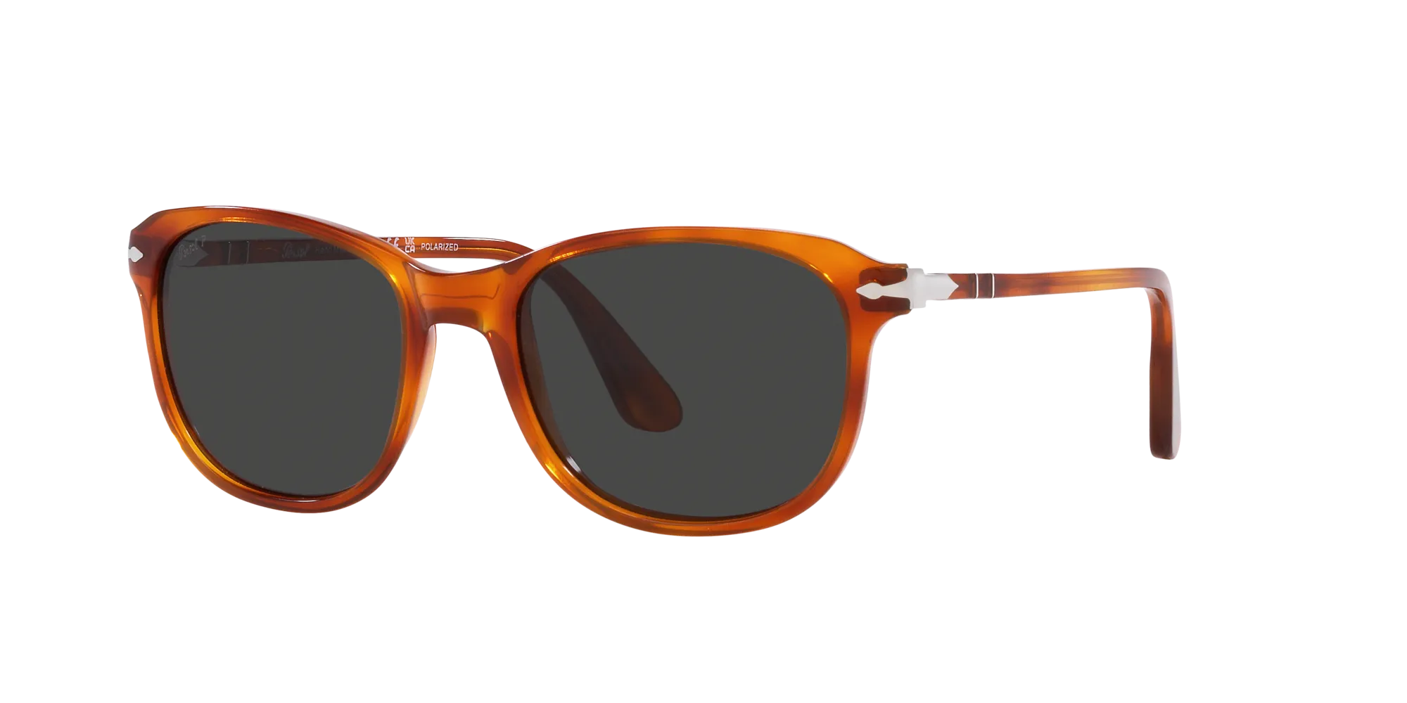 Persol PO1935S 96/48 Occhiali da sole Acetato Marrone Grigio Pillow Polarizzata - immagine 3