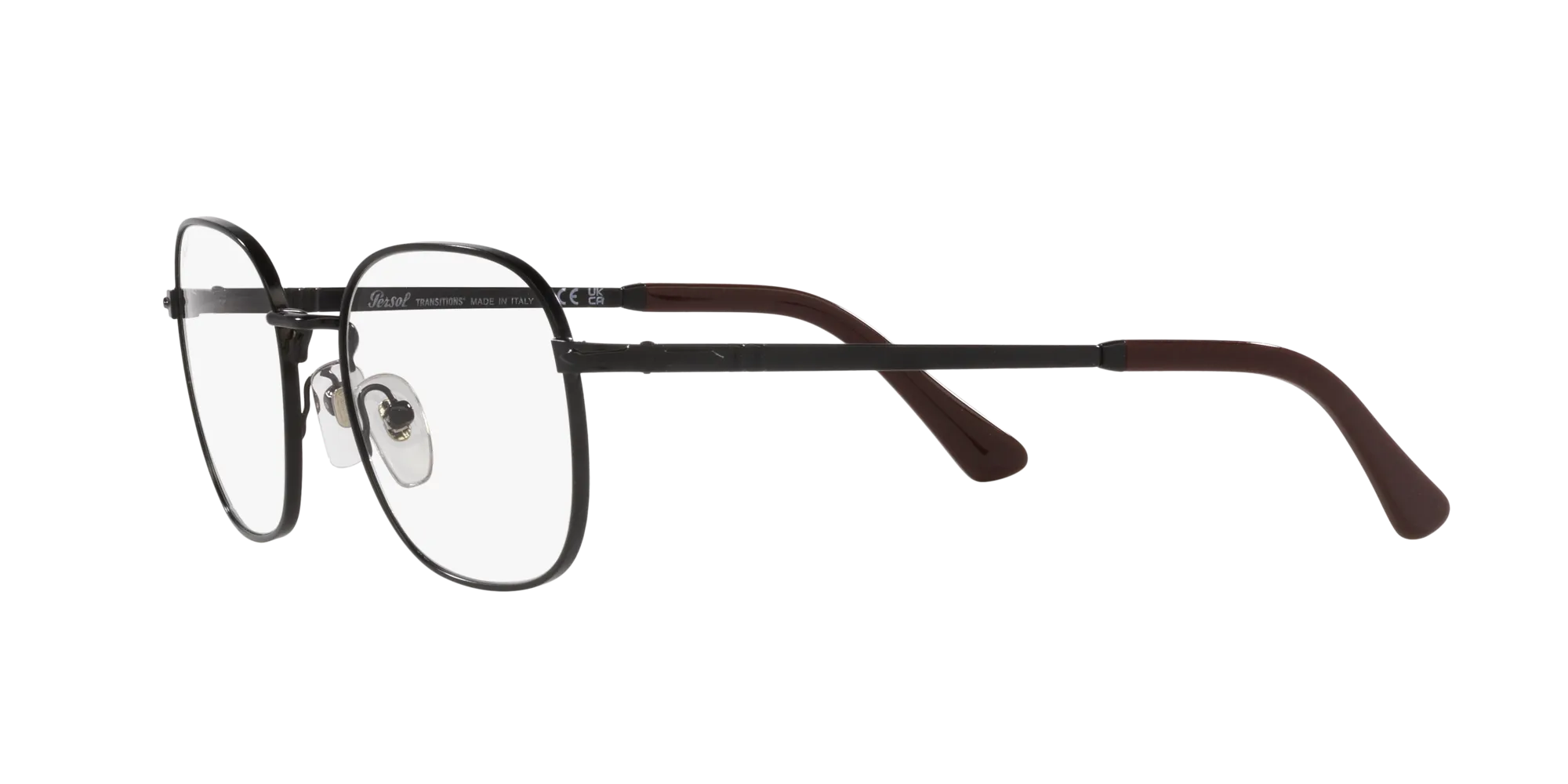 Persol PO1009S 1078GJ Occhiali da sole Metallo Nero Verde Pillow Fotocromatiche - immagine 4