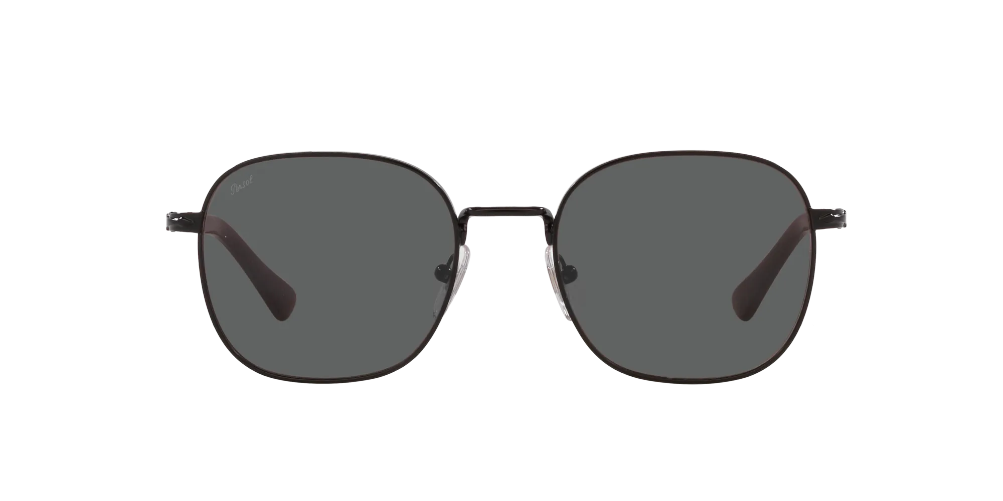 Persol PO1009S 1078B1 Occhiali da sole Metallo Nero Grigio Pillow Normale - immagine 2