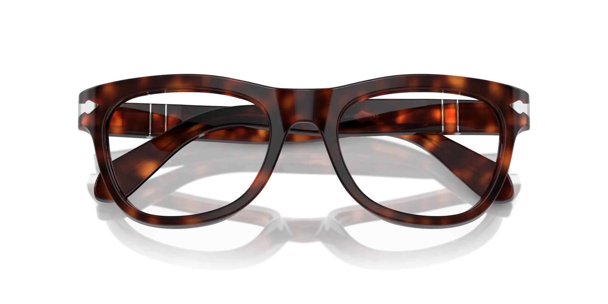Persol PO0086V 24 Montature da vista Acetato Tartaruga Trasparente Pillow Normale - immagine 2