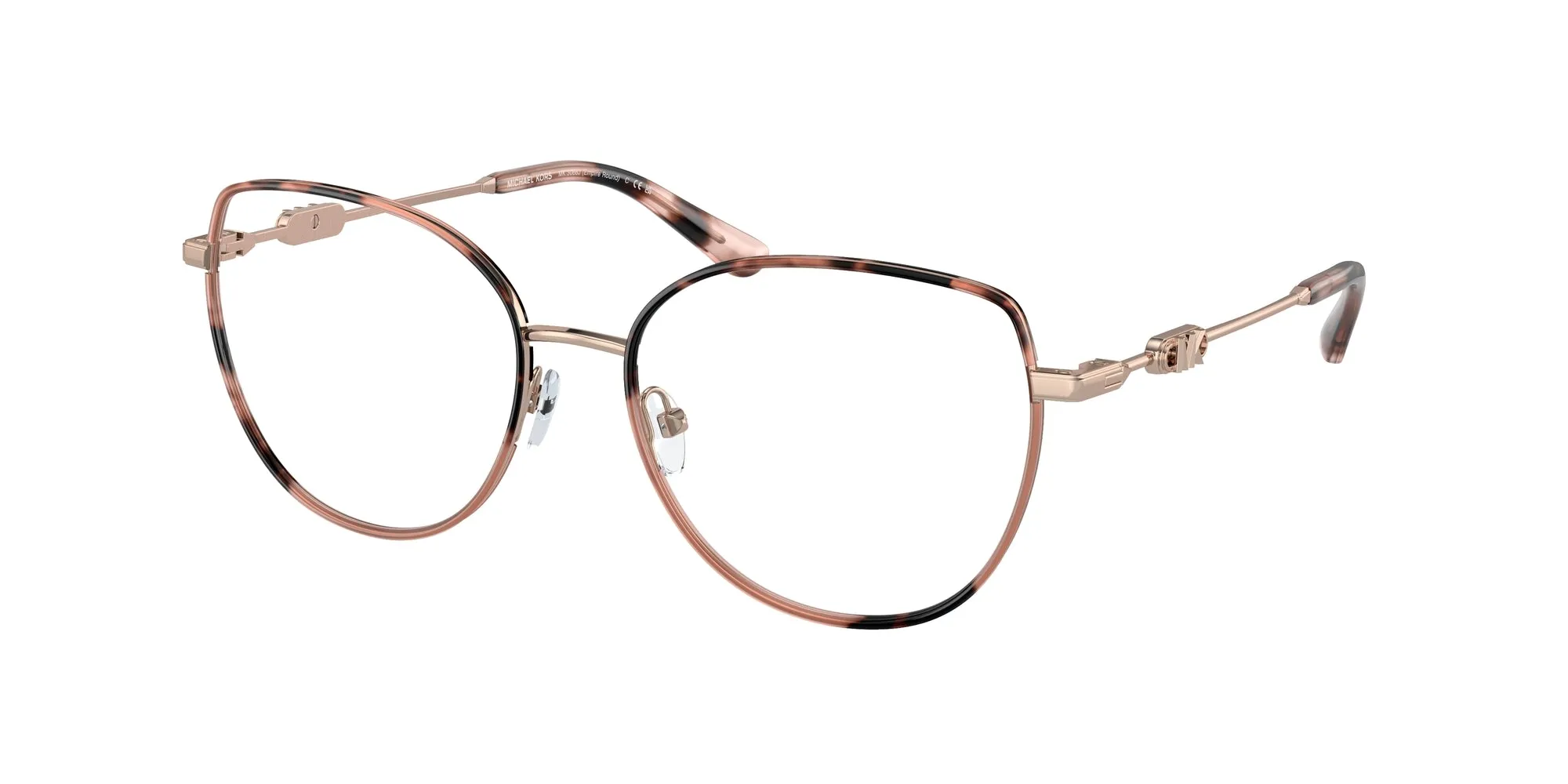Michael Kors MK3066J EMPIRE ROUND 1108 Montature da vista Metallo Oro Geometrica Normale - immagine 1