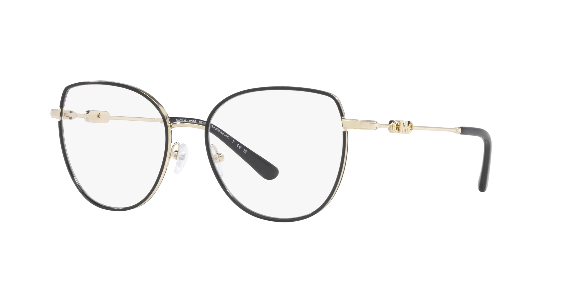 Michael Kors MK3066J EMPIRE ROUND 1014 Montature da vista Metallo Oro Geometrica Normale - immagine 3