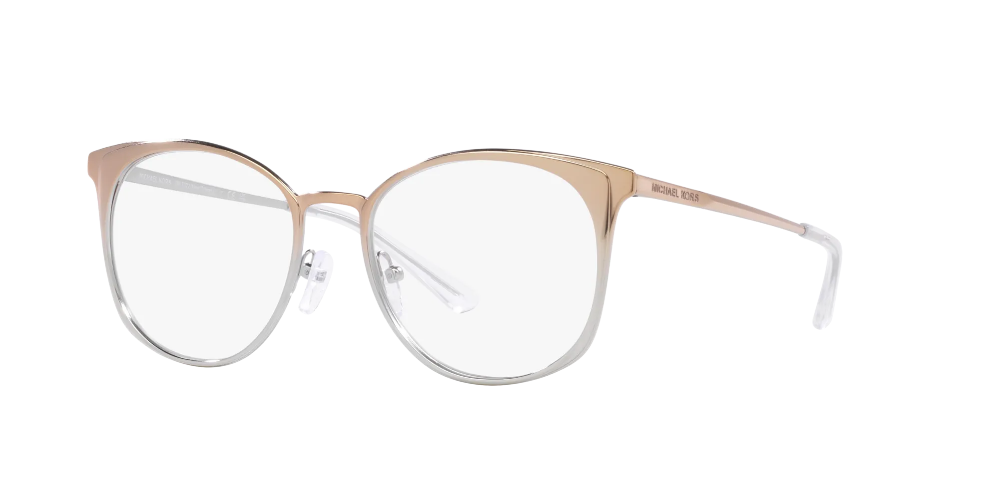 Michael Kors MK3022 NEW ORLEANS 1108 Montature da vista Metallo Oro Rotonda Normale - immagine 3