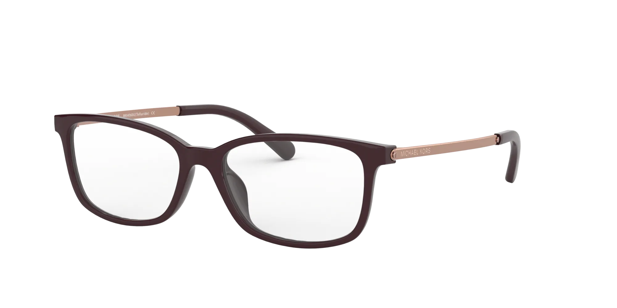 Michael Kors MK4060U TELLURIDE 3344 Montature da vista Iniettato Marrone Squadrata Normale - immagine 1