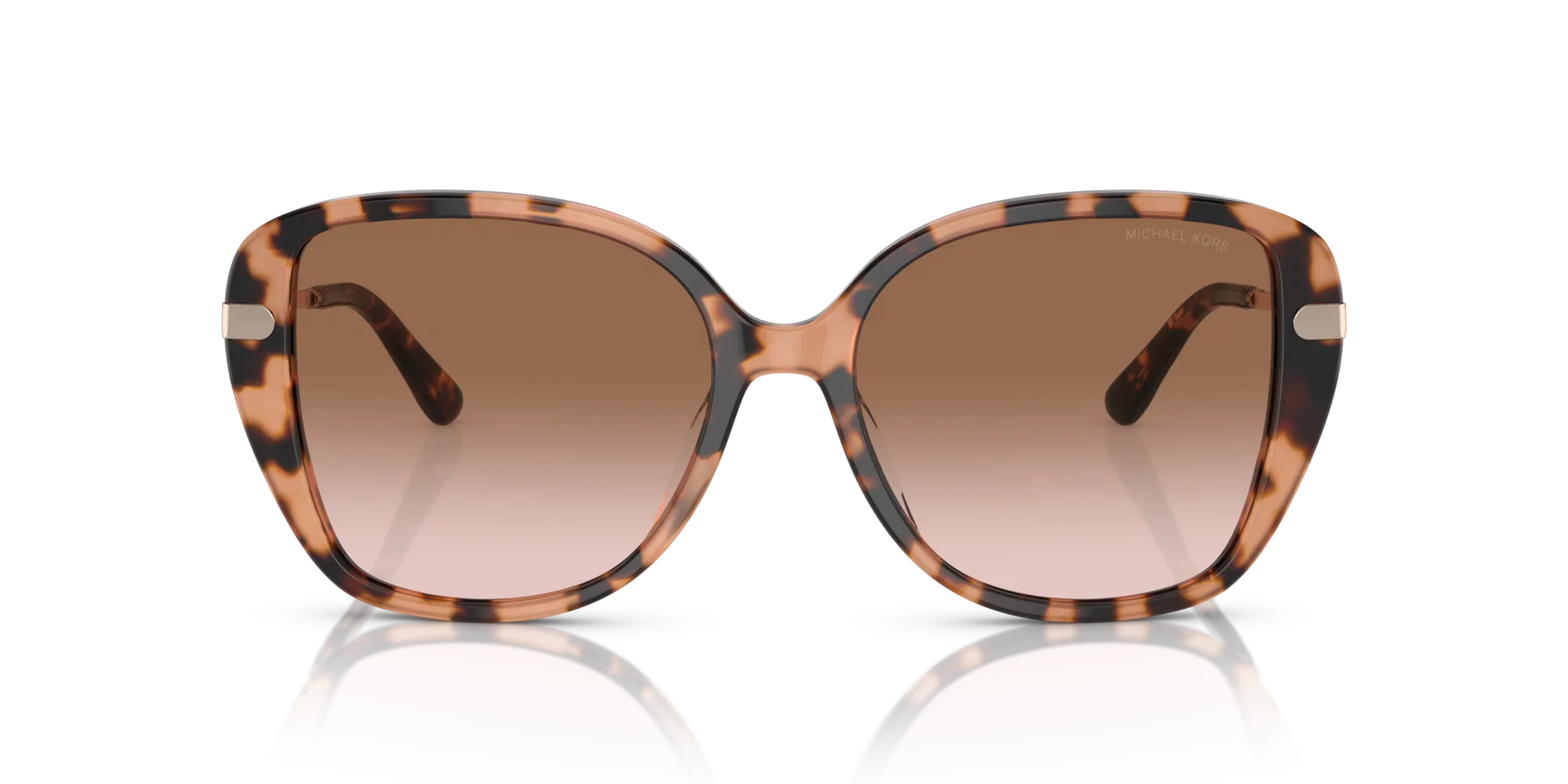 Michael Kors MK2185BU FLATIRON 344913 Occhiali da sole Acetato Tartaruga Marrone Squadrata Normale Sfumato - immagine 3