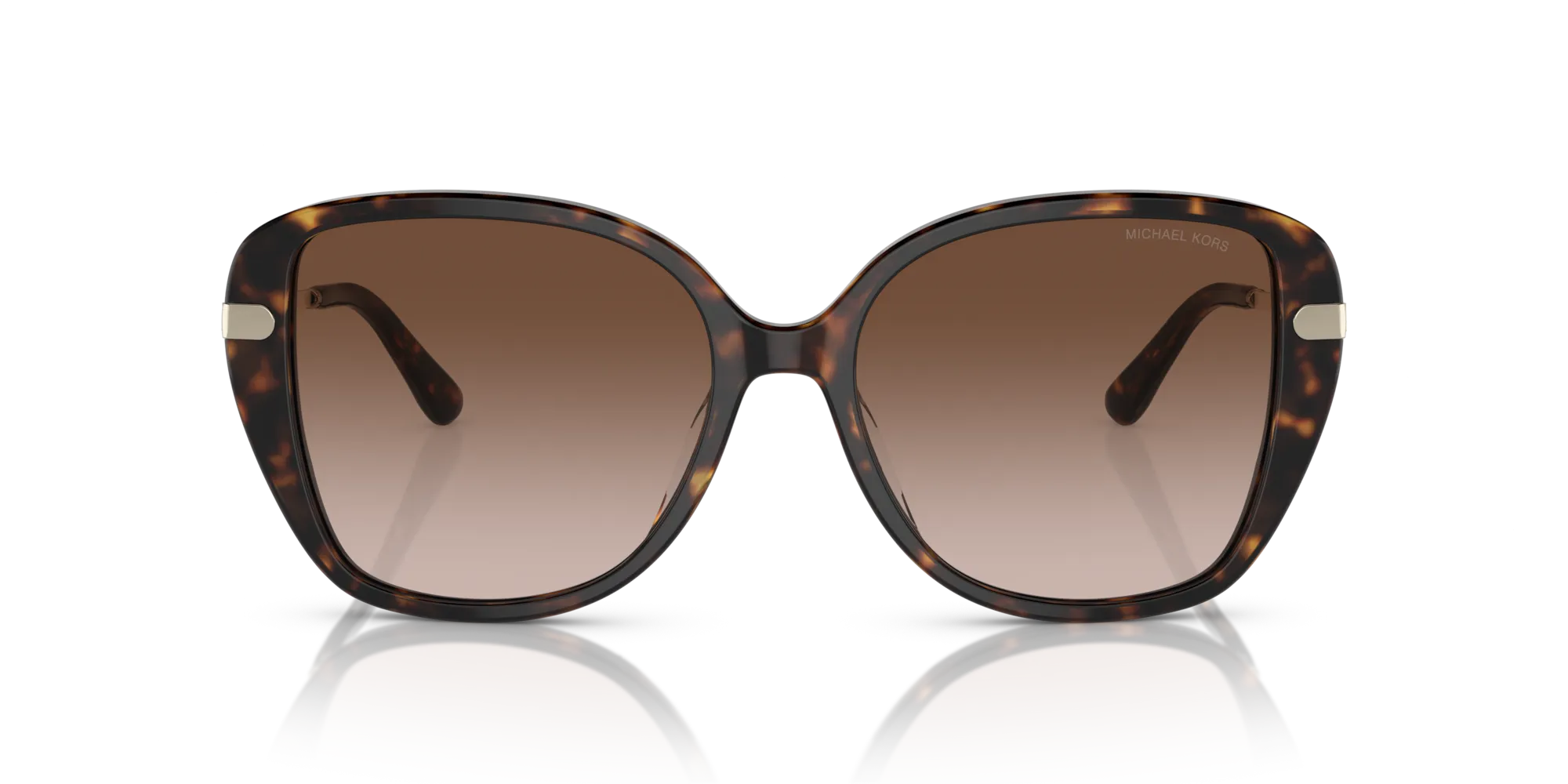 Michael Kors MK2185BU FLATIRON 300613 Occhiali da sole Acetato Tartaruga Marrone Squadrata Normale Sfumato - immagine 3