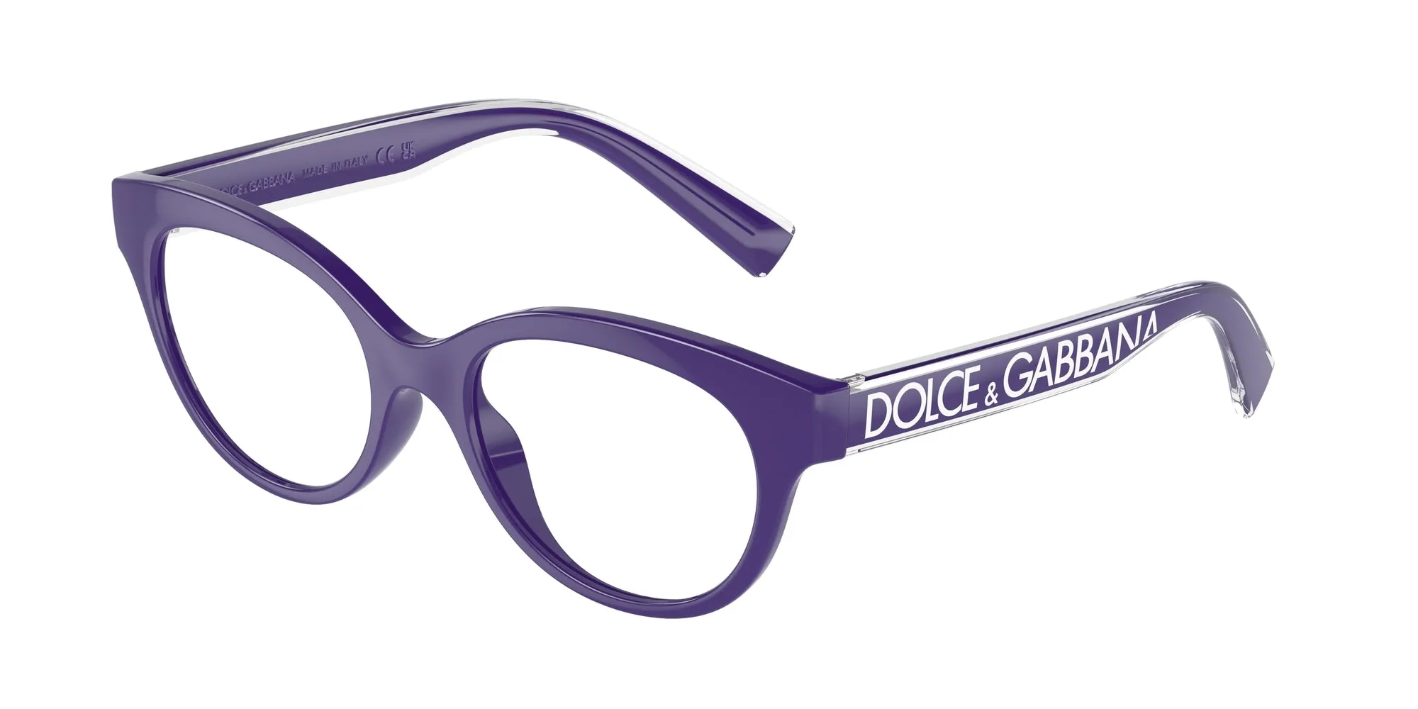 Dolce & Gabbana DX5003 3335 Montature da vista Iniettato Viola Pantos Normale - immagine 1
