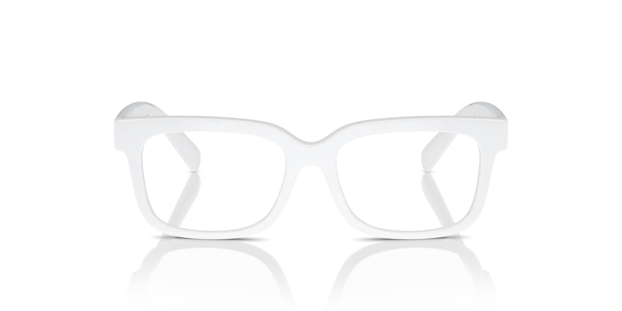 Dolce & Gabbana DX5002 3312 Montature da vista bambino Iniettato Bianco Trasparente Squadrata Normale - immagine 3