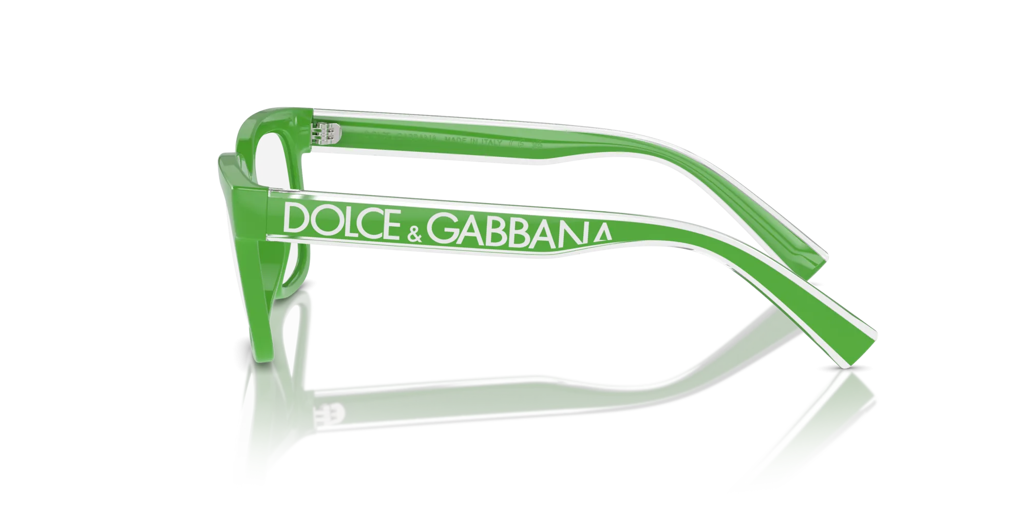Dolce & Gabbana DX5002 3311 Montature da vista bambino Iniettato Verde Squadrata Normale - immagine 4