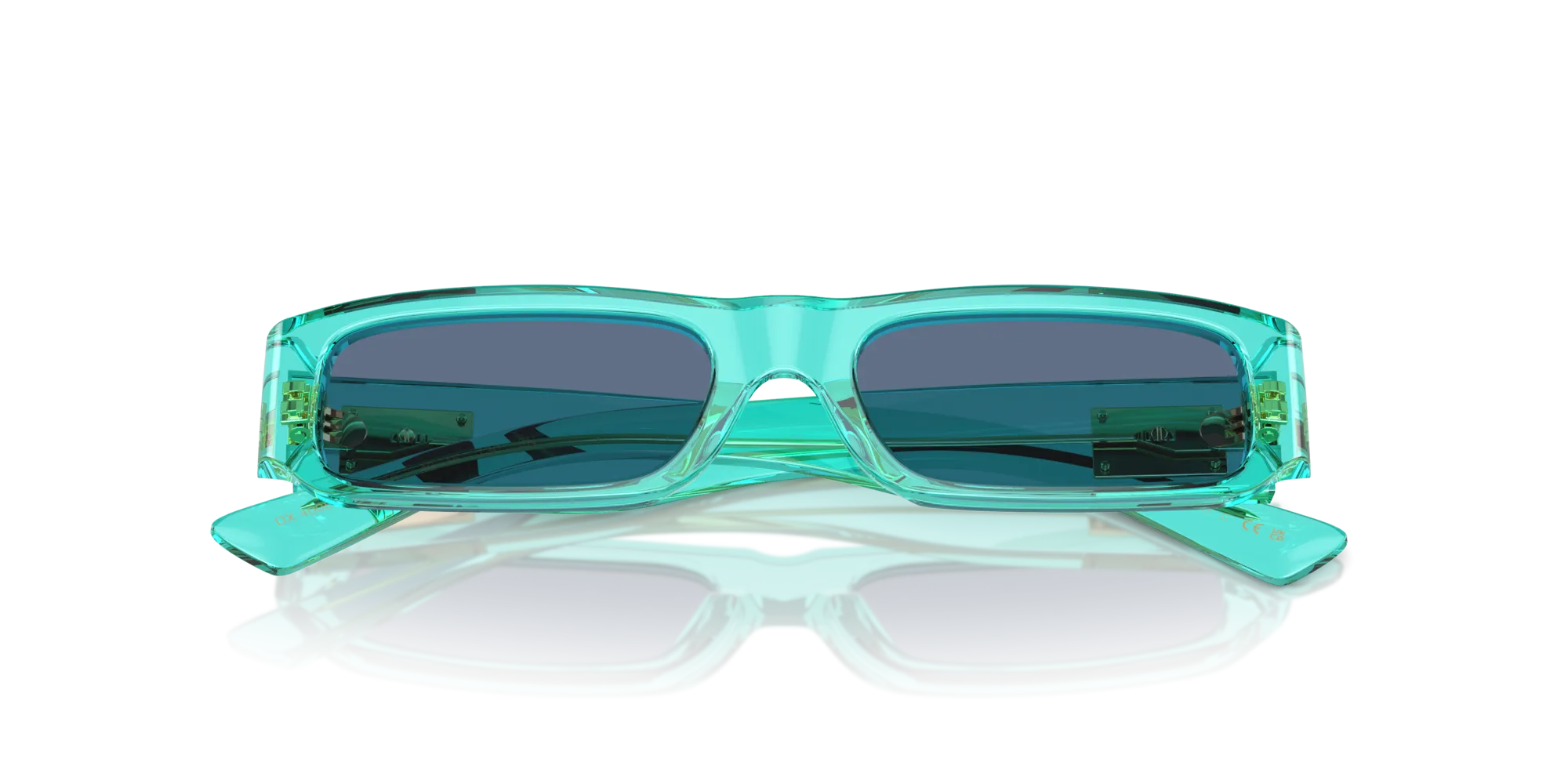 Dolce & Gabbana DX4005 332280 Occhiali da sole bambino Acetato Blu Blu Squadrata Normale - immagine 2