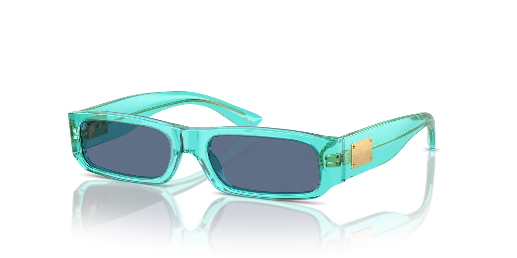 Dolce & Gabbana DX4005 332280 Occhiali da sole bambino Acetato Blu Blu Squadrata Normale - immagine 4