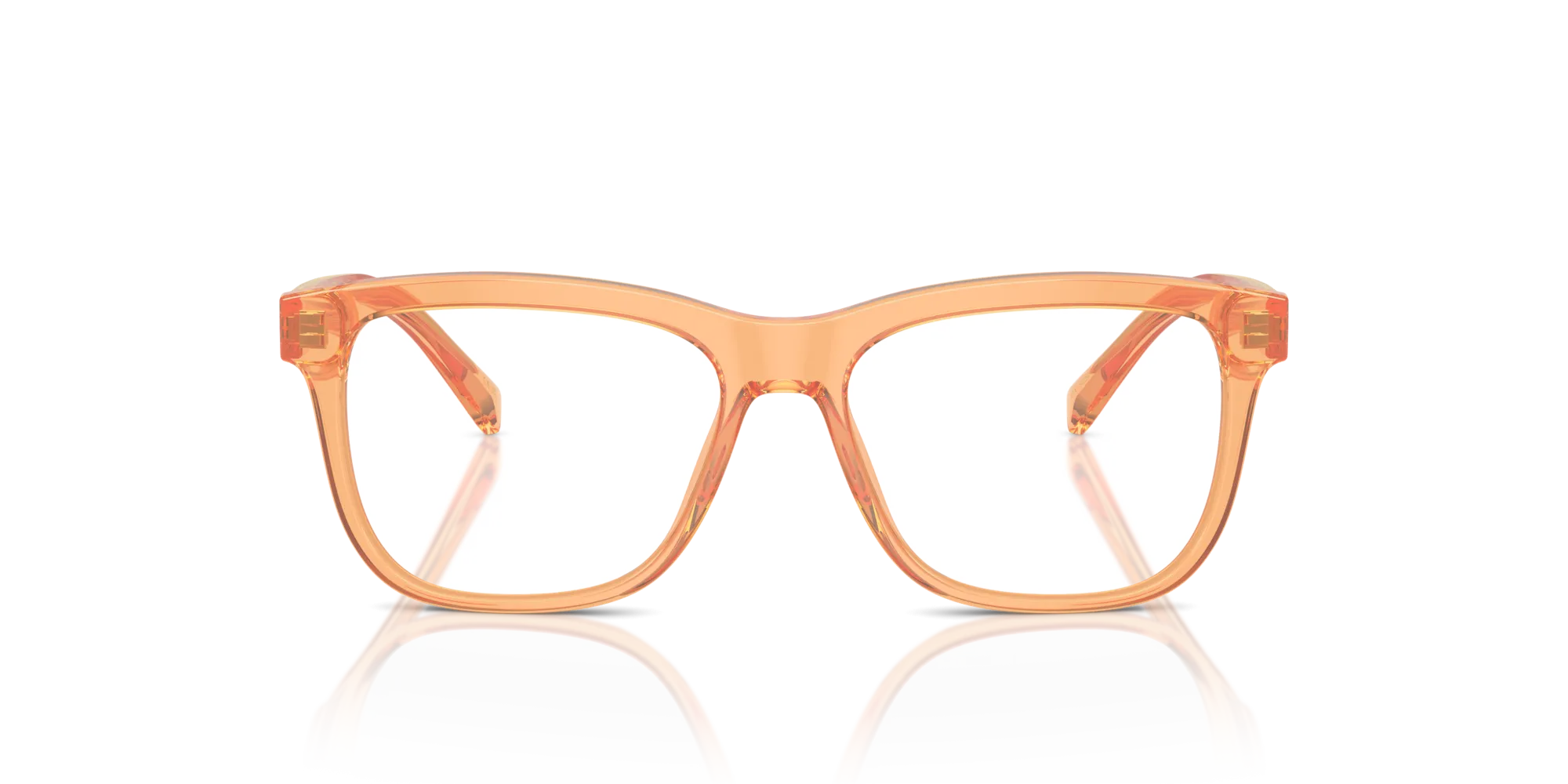 Dolce & Gabbana DX3356 3442 Montature da vista bambino Acetato Arancione Trasparente Squadrata Normale - immagine 3