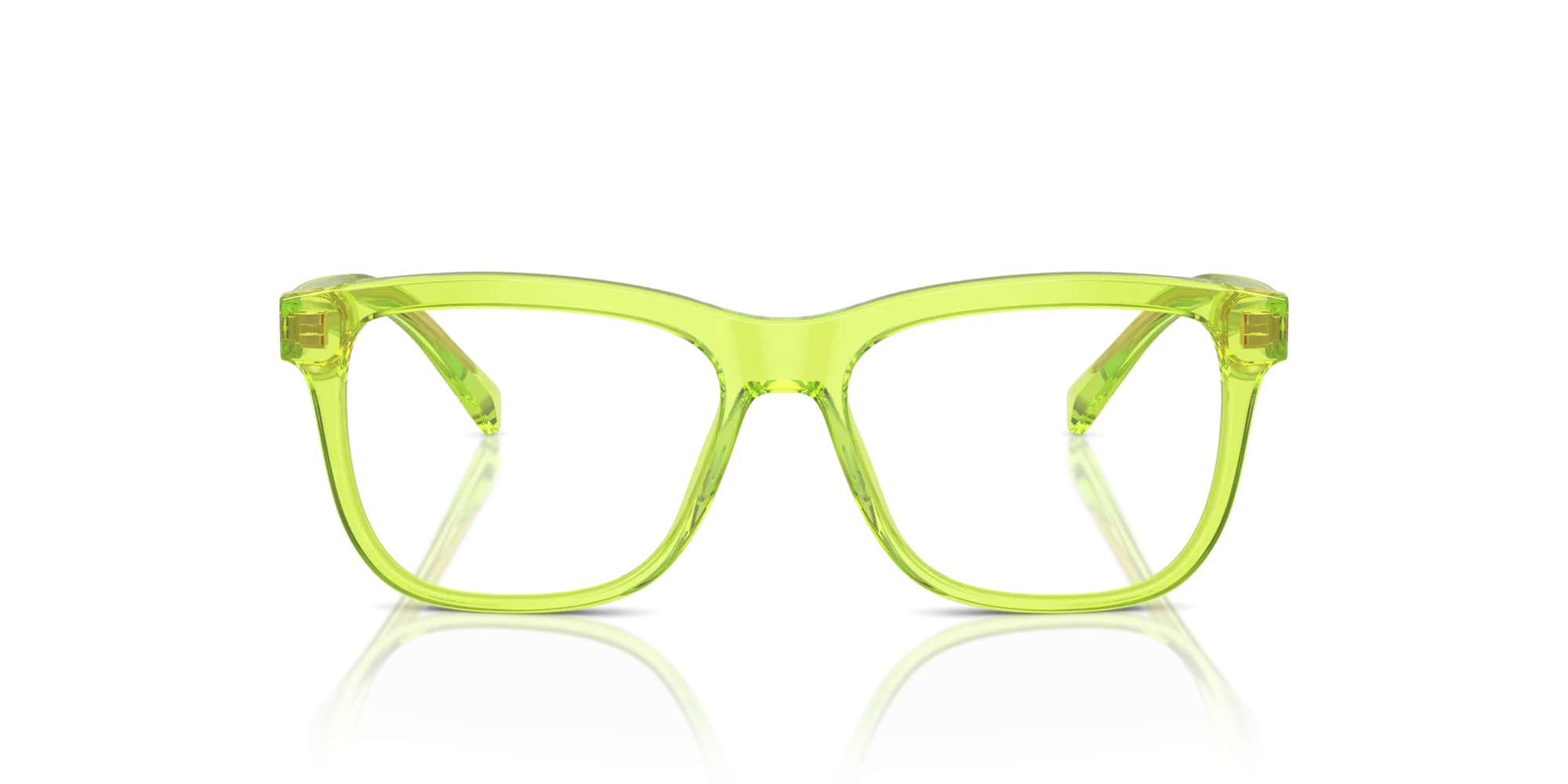 Dolce & Gabbana DX3356 3441 Montature da vista bambino Acetato Verde Trasparente Squadrata Normale - immagine 3