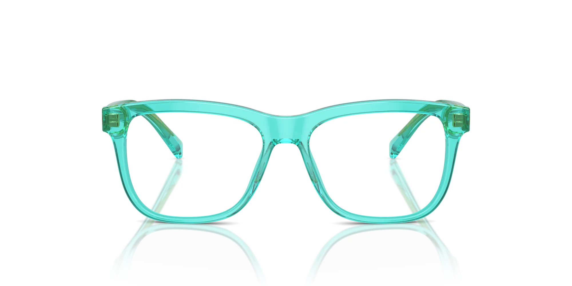 Dolce & Gabbana DX3356 3322 Montature da vista bambino Acetato Blu Trasparente Squadrata Normale - immagine 3