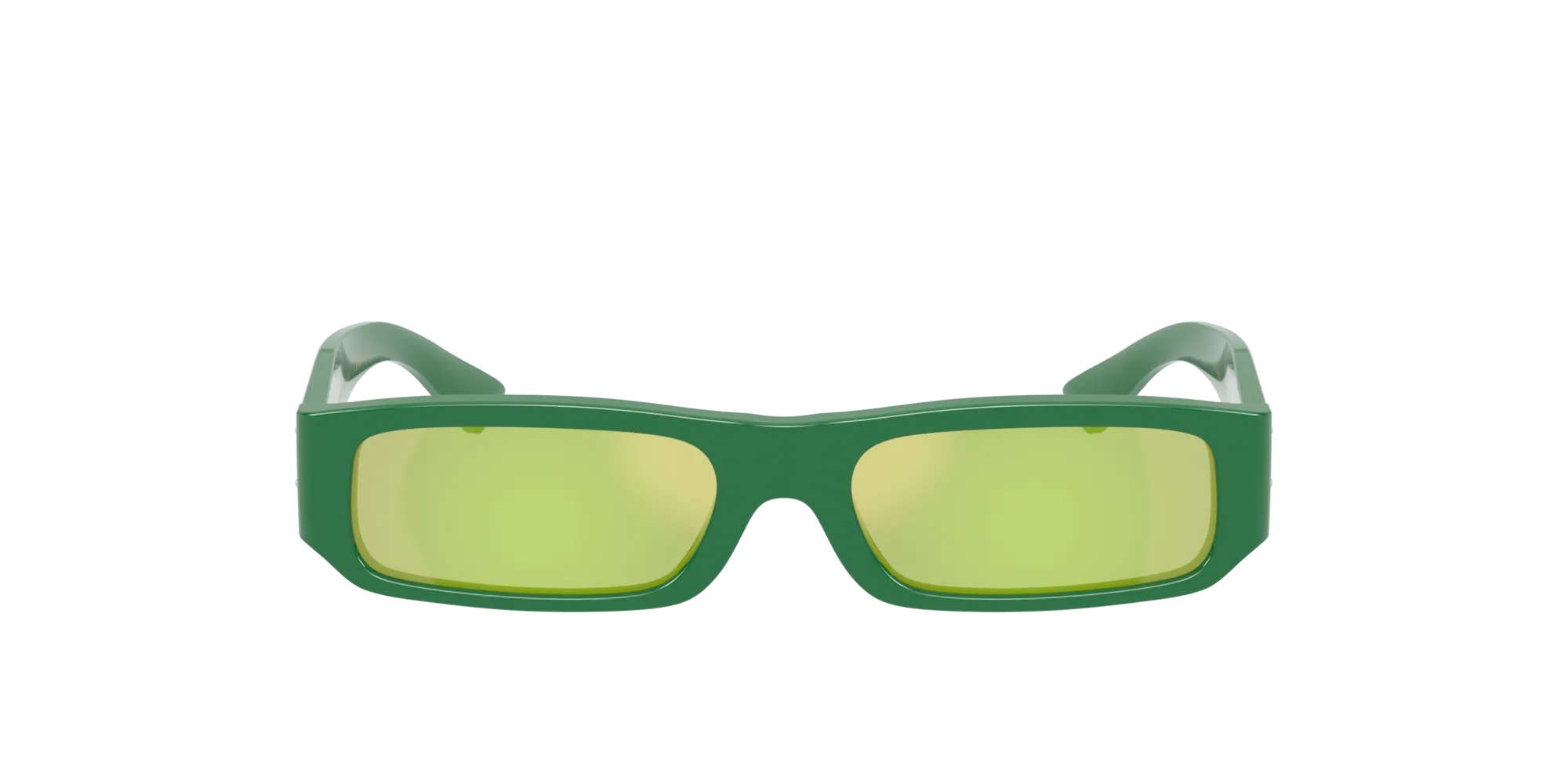Dolce & Gabbana DX4005 33118N Occhiali da sole Acetato Verde Verde Squadrata Specchiate - immagine 2
