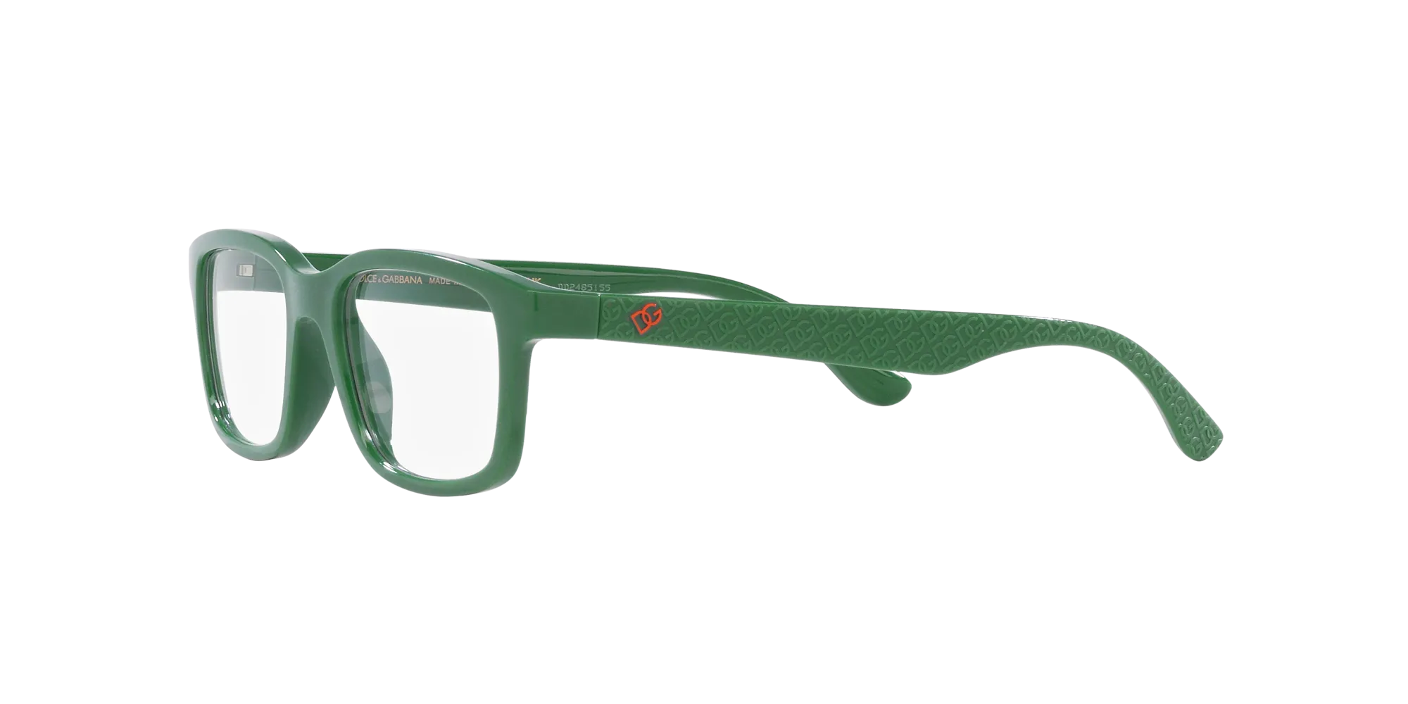 Dolce & Gabbana DX5097 3329 Montature da vista Nylon Verde Squadrata Normale - immagine 4