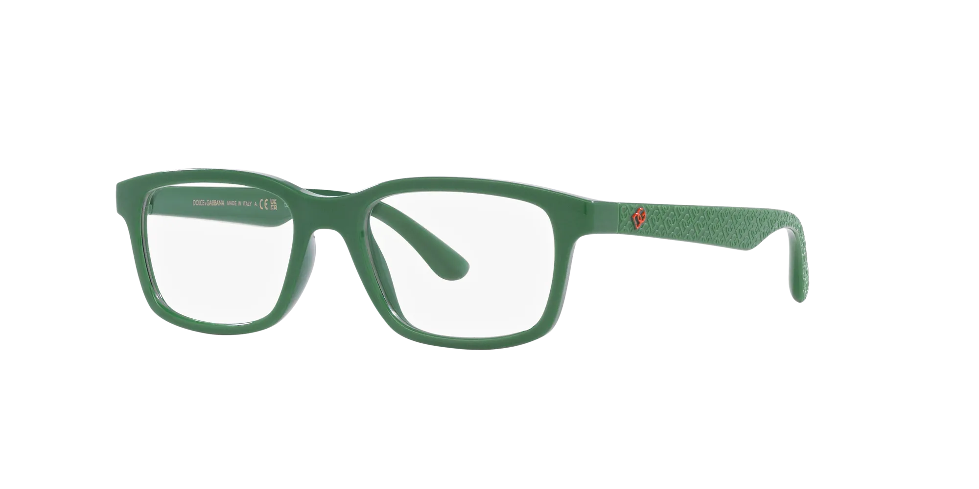 Dolce & Gabbana DX5097 3329 Montature da vista Nylon Verde Squadrata Normale - immagine 3