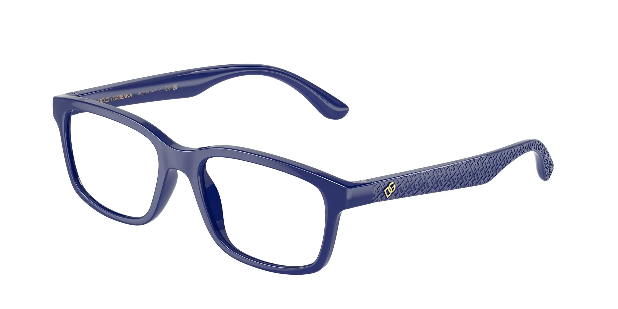 Dolce & Gabbana DX5097 3094 Montature da vista Nylon Blu Trasparente Squadrata Normale - immagine 1