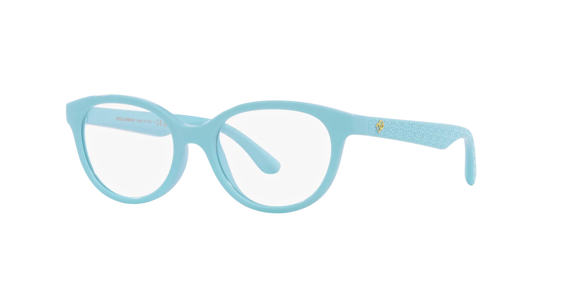 Dolce & Gabbana DX5096 3134 Montature da vista Iniettato Blu Trasparente Farfalla Normale - immagine 3