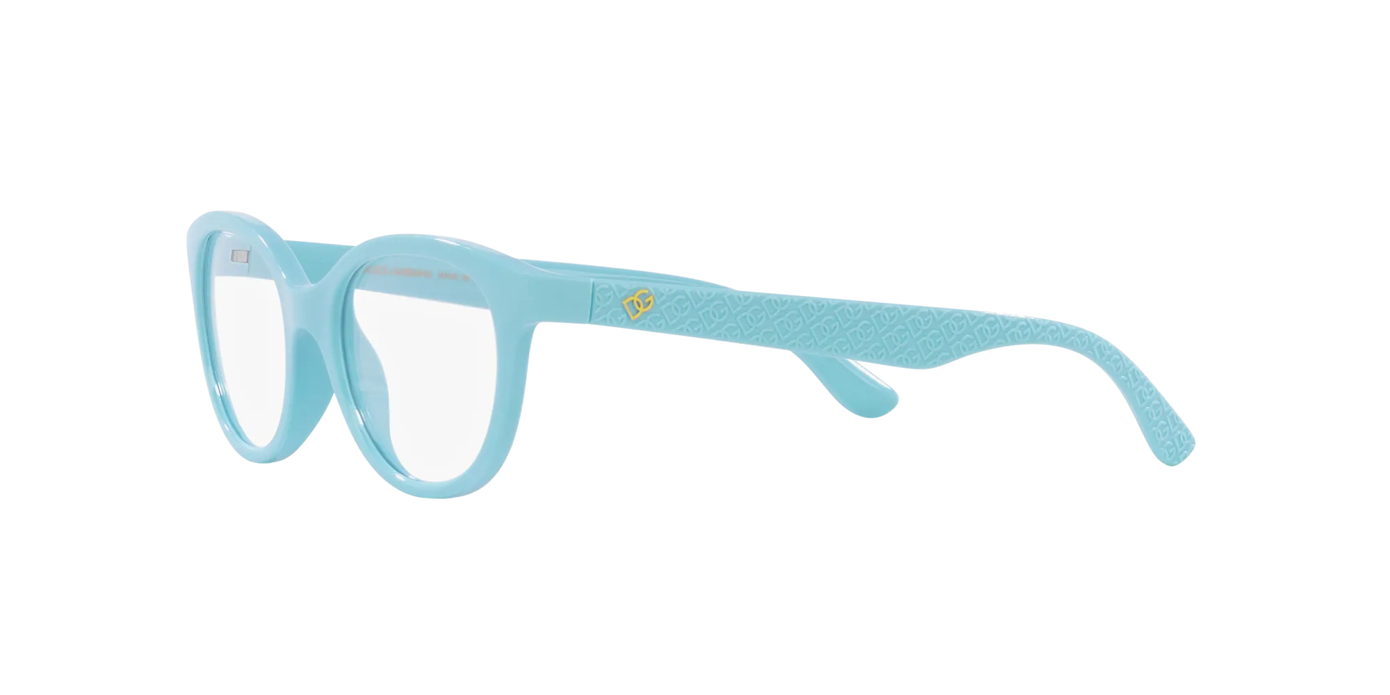 Dolce & Gabbana DX5096 3134 Montature da vista Iniettato Blu Trasparente Farfalla Normale - immagine 4