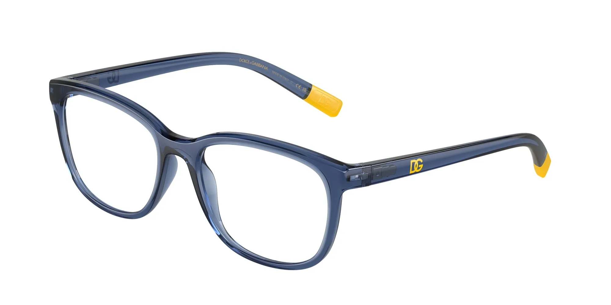 Dolce & Gabbana DX5094 3009 Montature da vista Nylon Blu Squadrata Normale - immagine 1