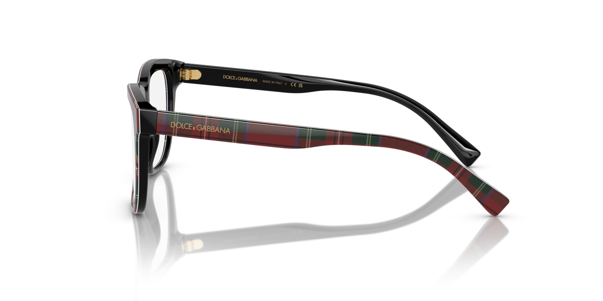 Dolce & Gabbana DX3356 3397 Montature da vista Acetato Rosso Squadrata Normale - immagine 4