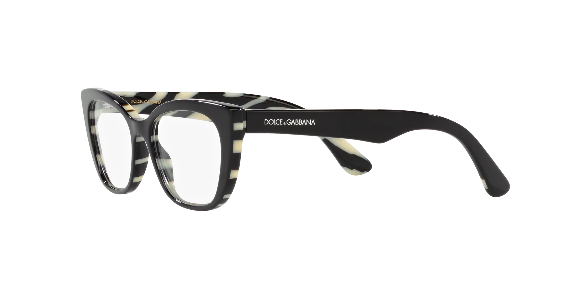 Dolce & Gabbana DX3357 3372 Montature da vista Acetato Nero Cat Eye Normale - immagine 4