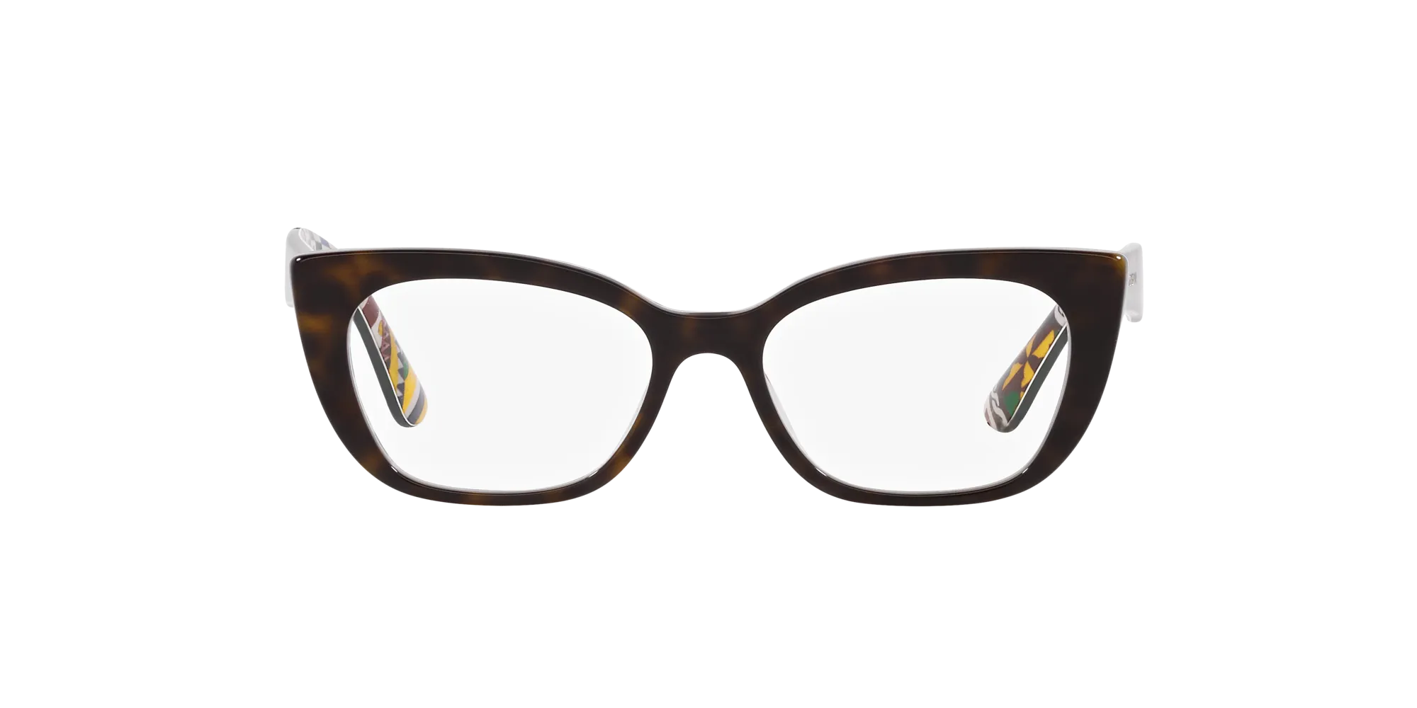 Dolce & Gabbana DX3357 3217 Montature da vista Acetato Tartaruga Cat Eye Normale - immagine 2