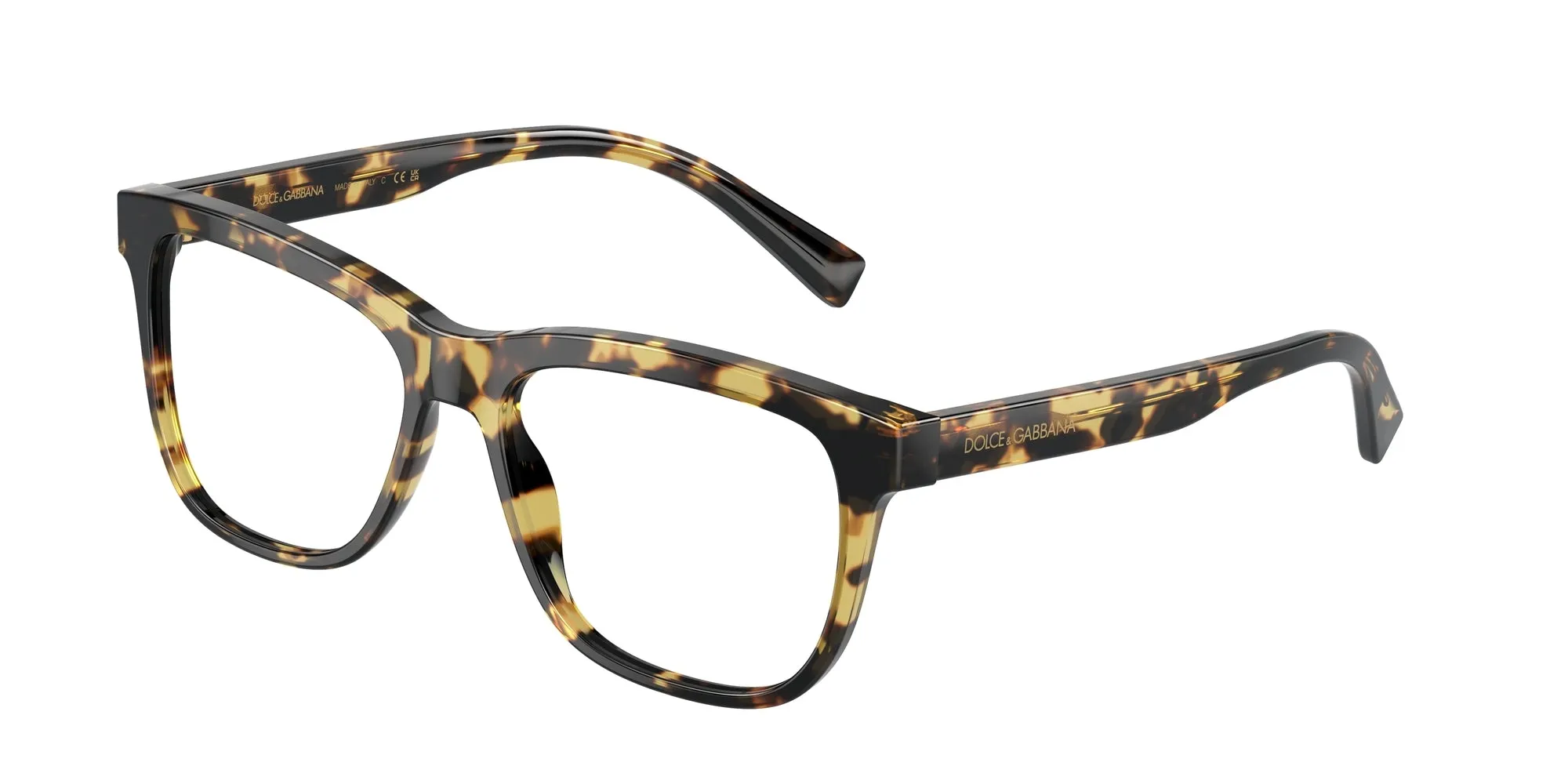 Dolce & Gabbana DX3356 512 Montature da vista Acetato Tartaruga Trasparente Squadrata Normale - immagine 1