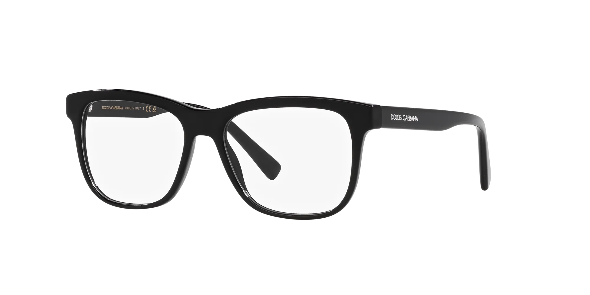 Dolce & Gabbana DX3356 501 Montature da vista Acetato Nero Squadrata Normale - immagine 3