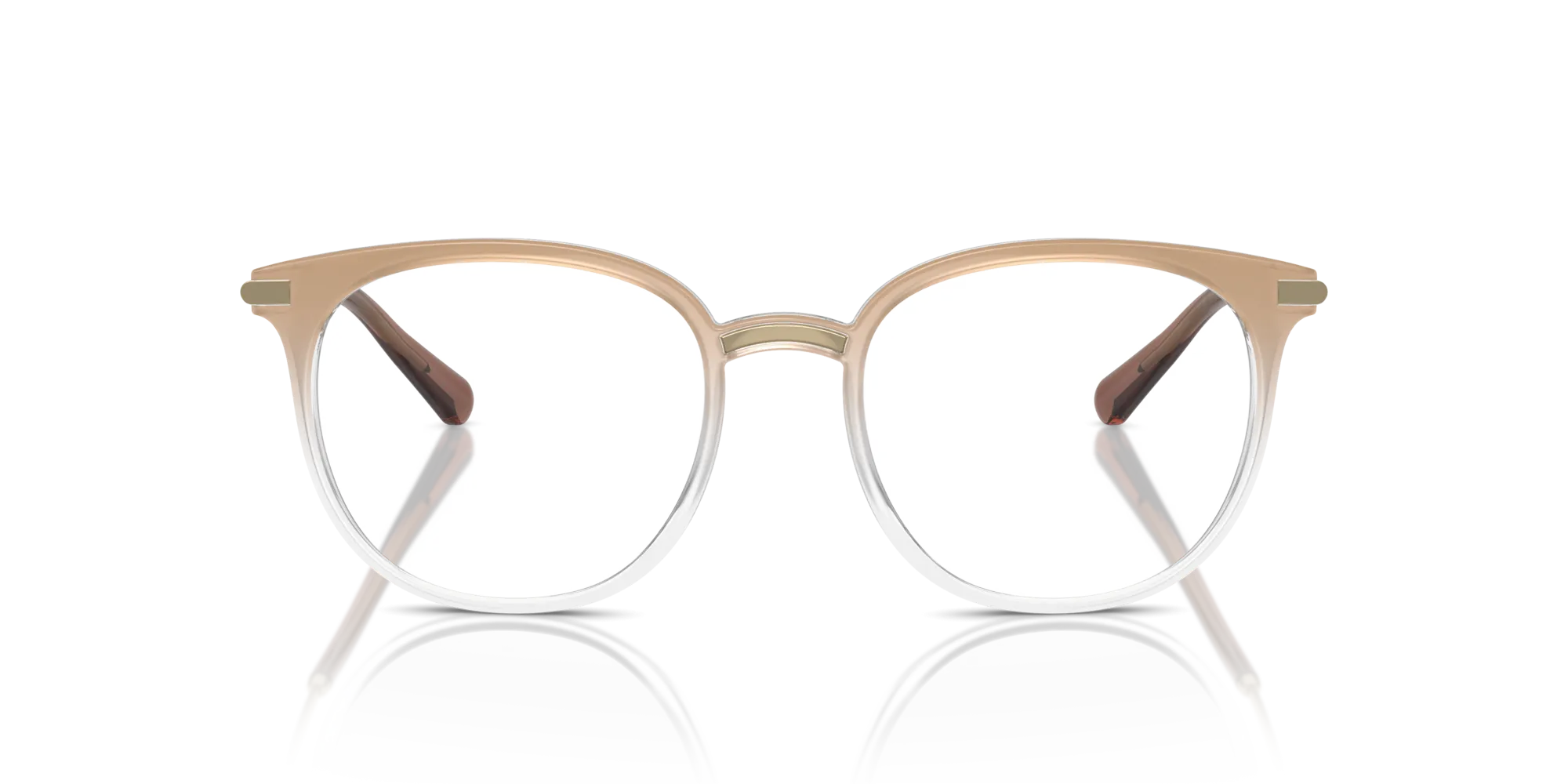 Dolce & Gabbana DG5071 3432 Montature da vista Iniettato Marrone Trasparente Pantos Normale - immagine 3