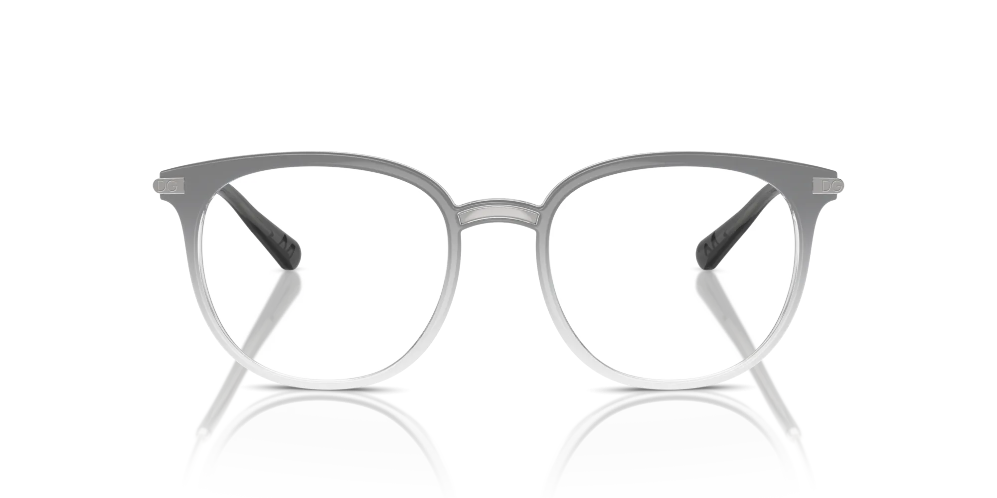 Dolce & Gabbana DG5071 3291 Montature da vista Iniettato Grigio Trasparente Pantos Normale - immagine 3