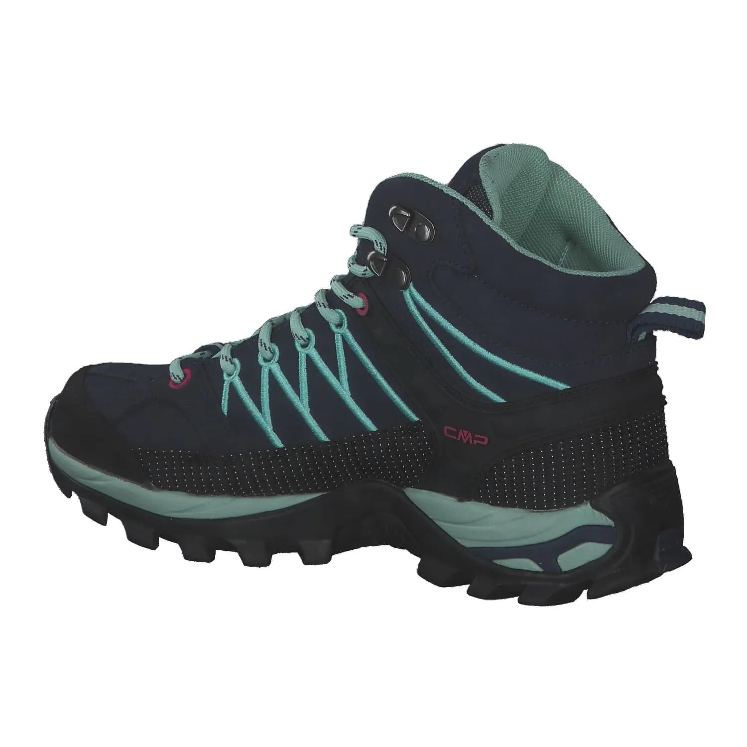 CMP Rigel Mid Wmn Trekking Shoes Wp, Scarpe da trekking Donna, Blue Acqua, 41 EU - immagine 4