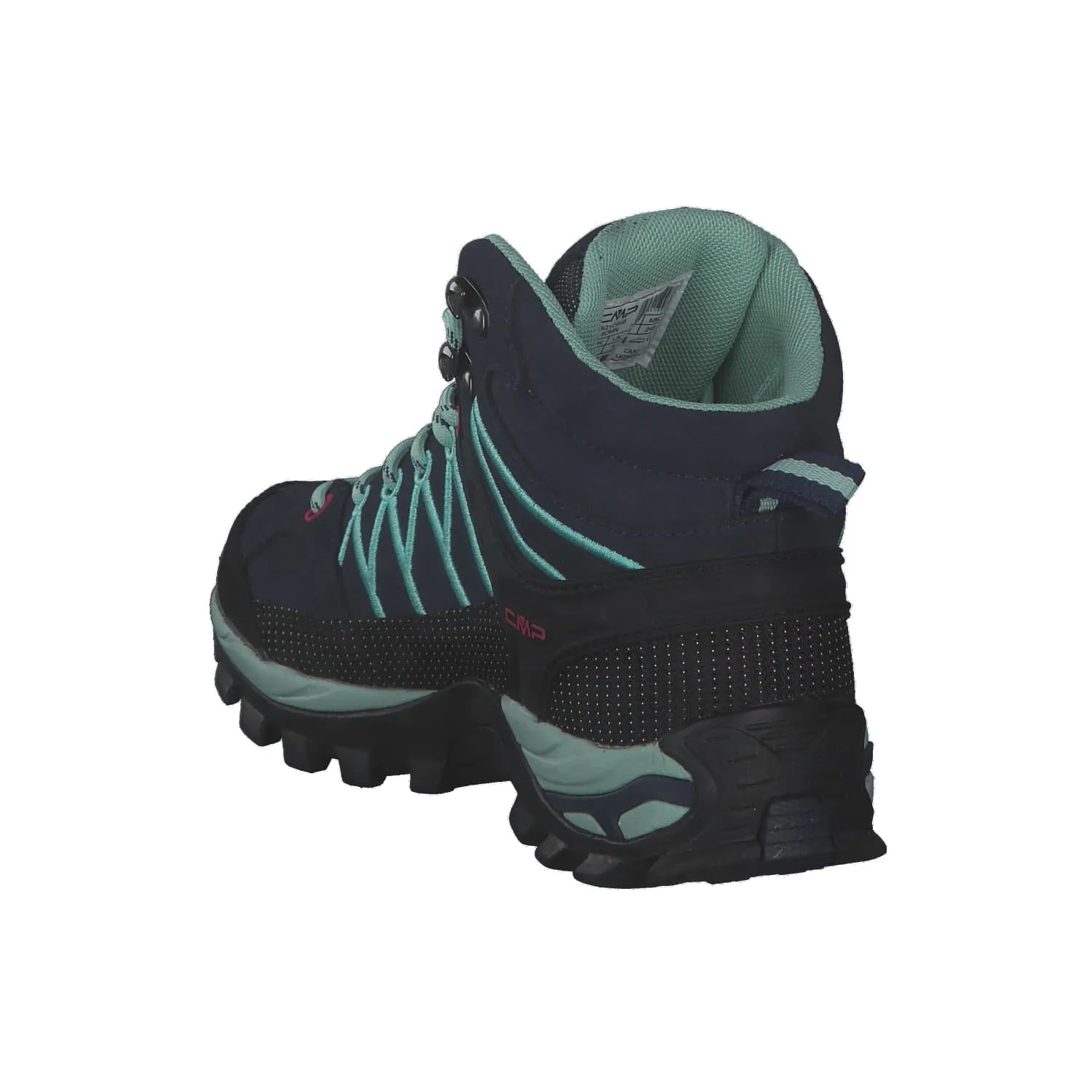 CMP Rigel Mid Wmn Trekking Shoes Wp, Scarpe da trekking Donna, Blue Acqua, 41 EU - immagine 5