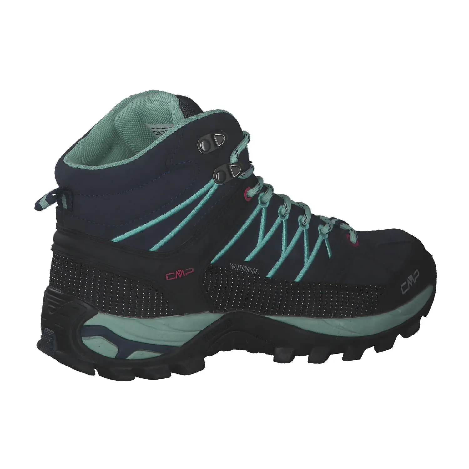 CMP Rigel Mid Wmn Trekking Shoes Wp, Scarpe da trekking Donna, Blue Acqua, 41 EU - immagine 8