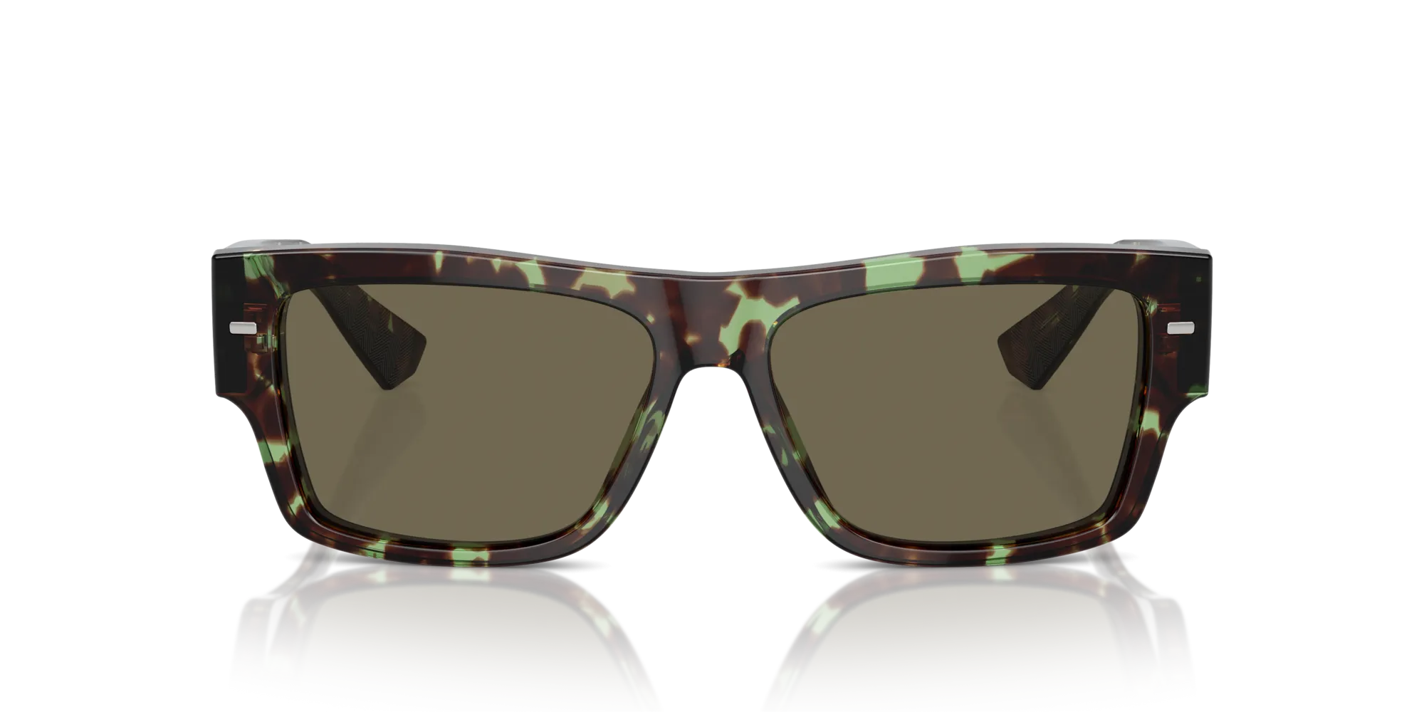 Dolce & Gabbana DG4451 3432/3 Occhiali da sole Acetato Marrone Marrone Squadrata Normale - immagine 3