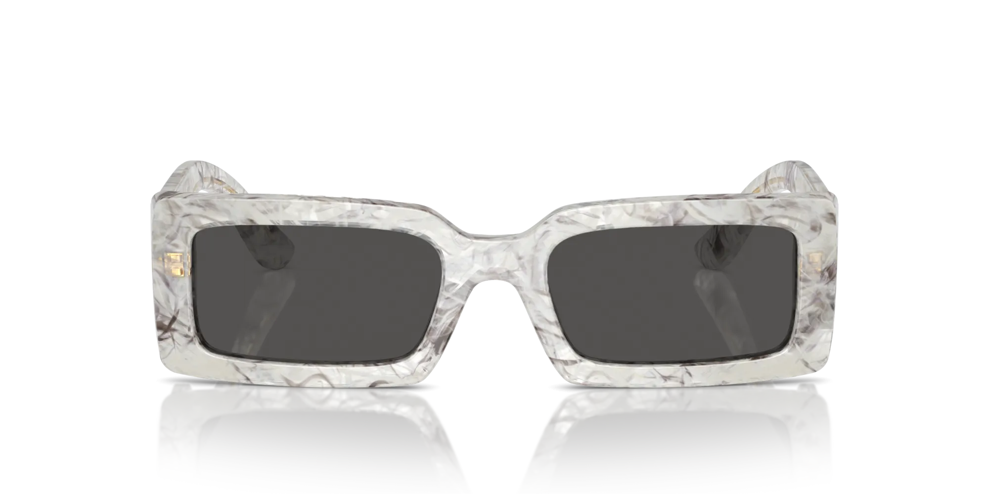 Dolce & Gabbana DG4416 342887 Occhiali da sole Acetato Grigio Grigio Squadrata Normale - immagine 3