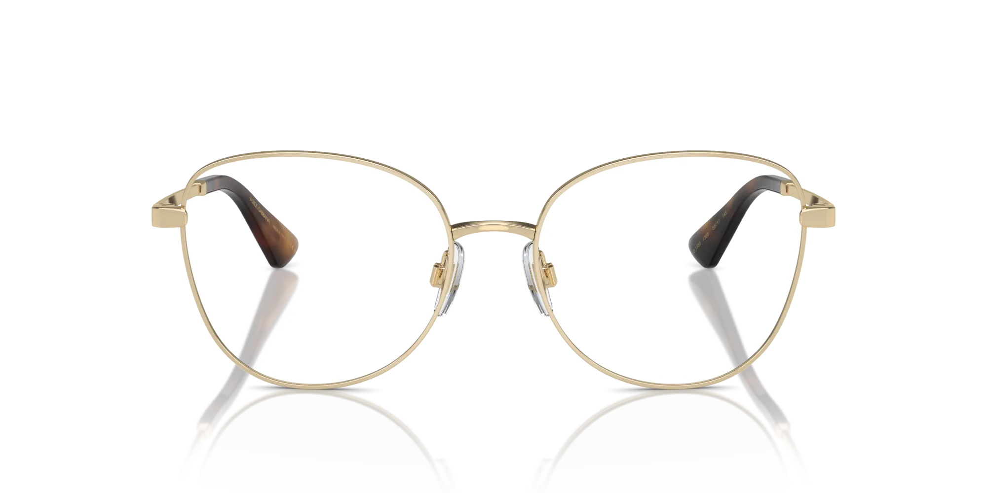 Dolce & Gabbana DG1355 1365 Montature da vista Acciaio Oro Farfalla Normale - immagine 3