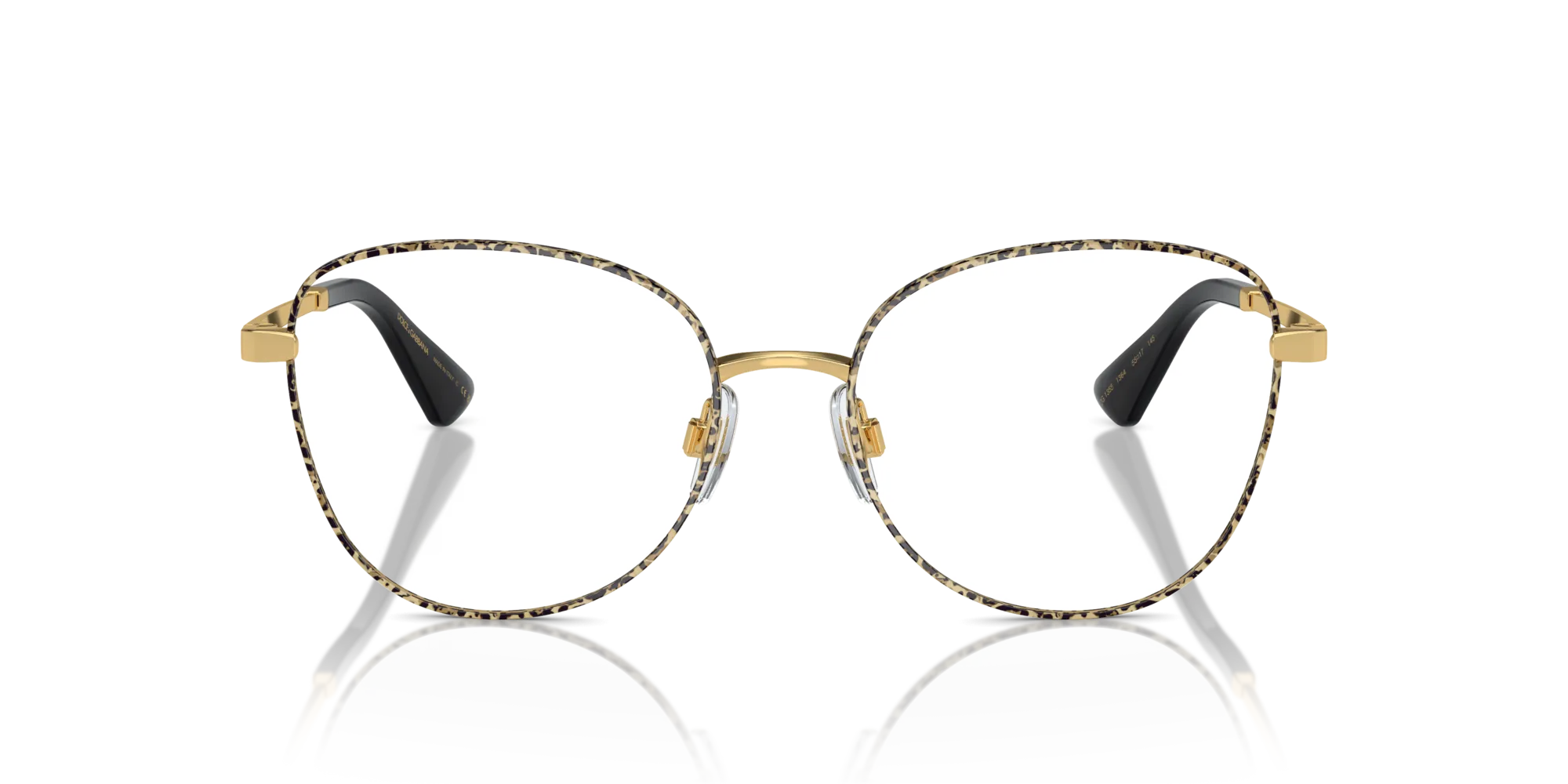Dolce & Gabbana DG1355 1364 Montature da vista Acciaio Oro Farfalla Normale - immagine 3