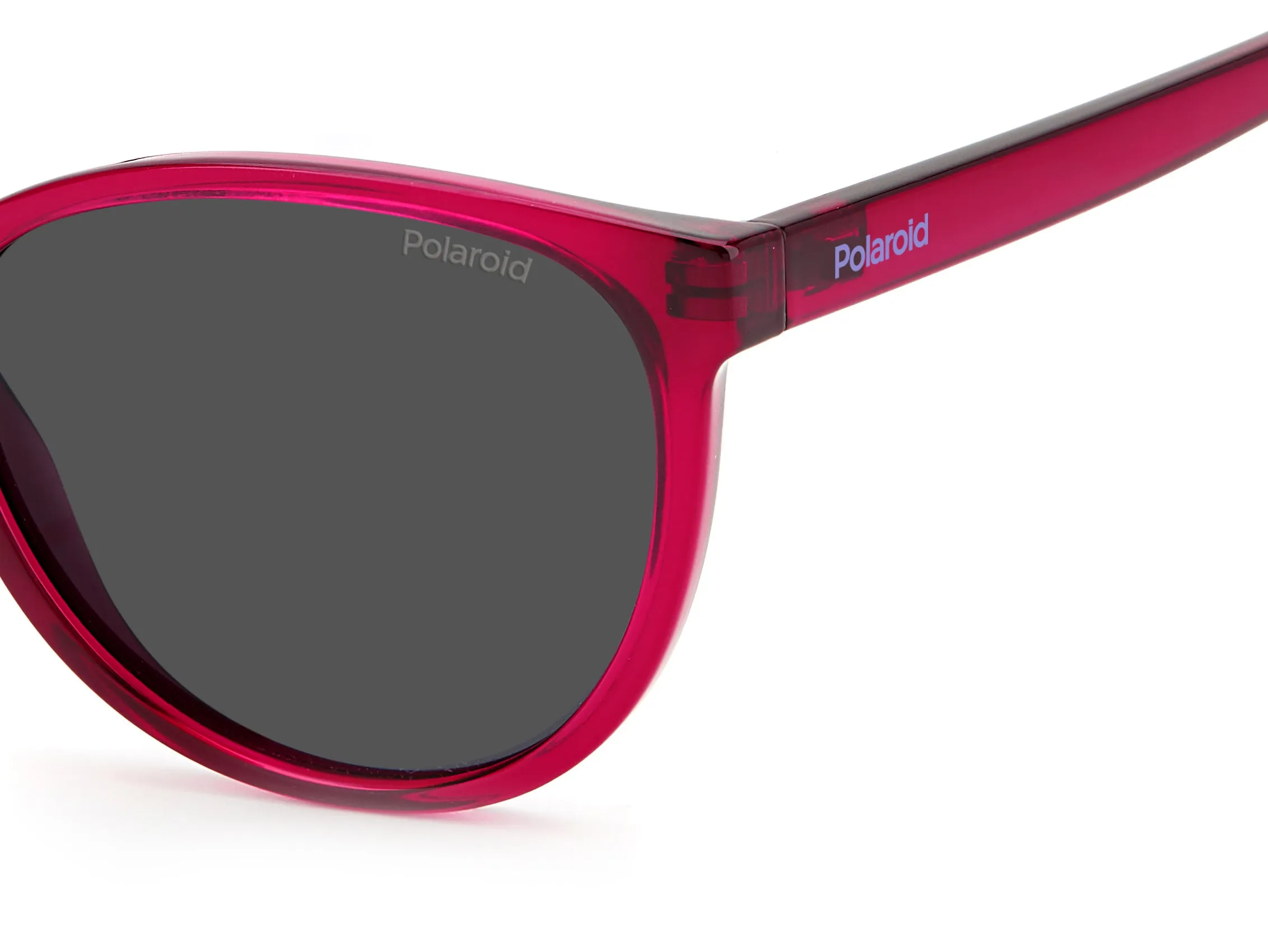 Polaroid PLD 8047/S MU1/M9 Occhiali da sole bambino Plastica Fucsia Grigio Cat Eye - immagine 4