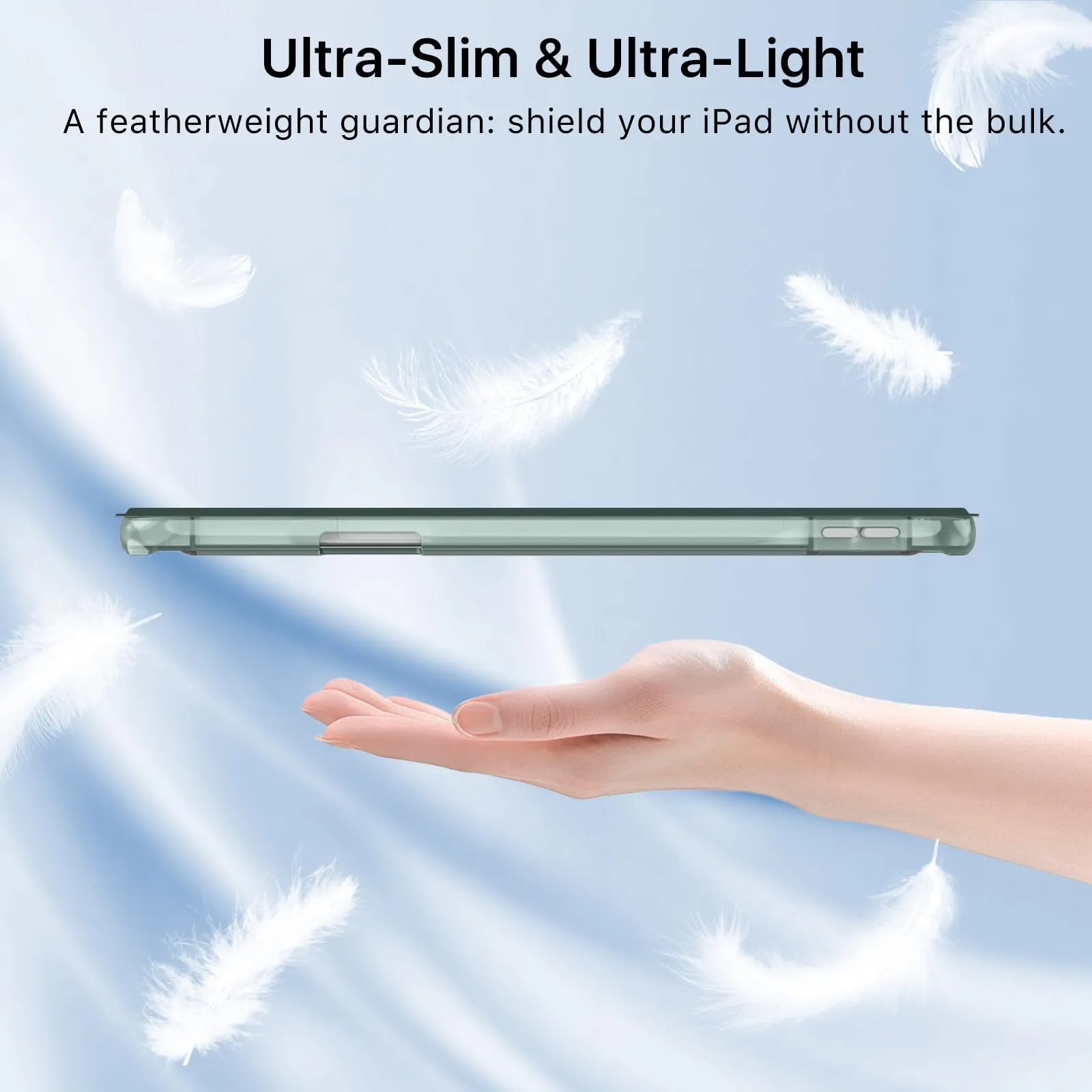 MoKo Cover per iPad Air 11 Pollici (M4/M3/M2) 2026/2025/2024 con Portapenna - immagine 8