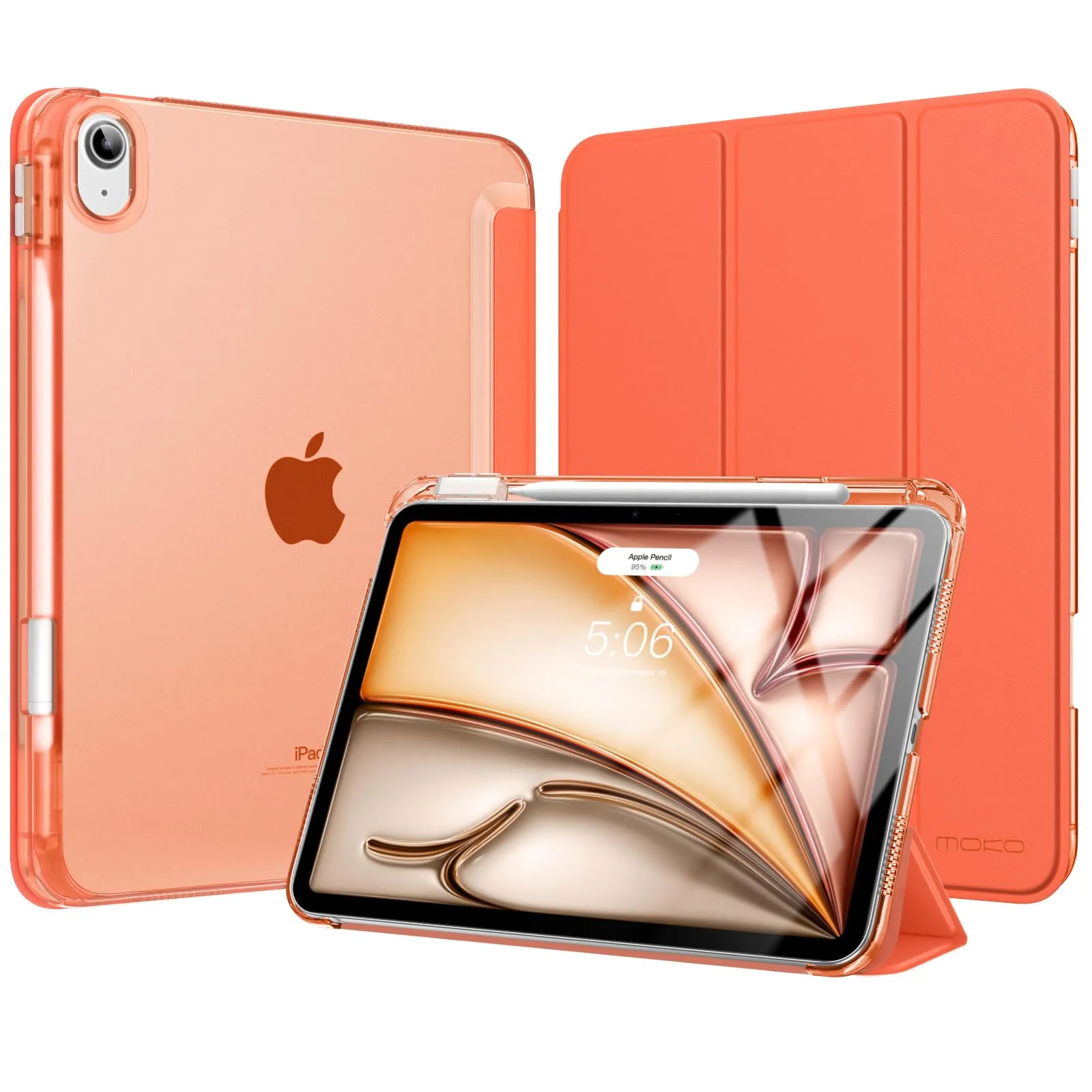 MoKo Custodia con Portapenna per iPad Air 11" (M4/M3/M2) 2026/2025/2024 - immagine 1